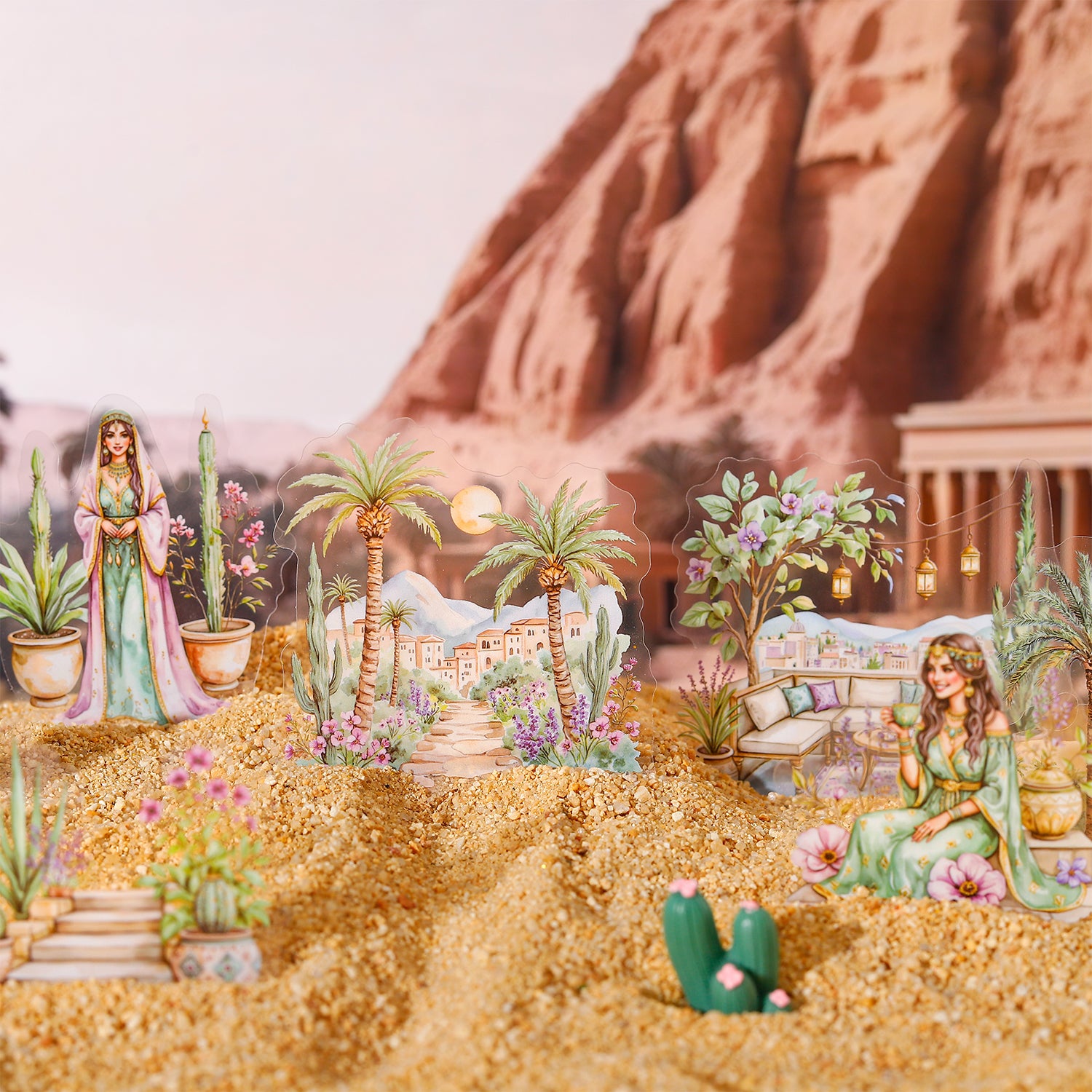 Journey to a Foreign Land PET Sticker