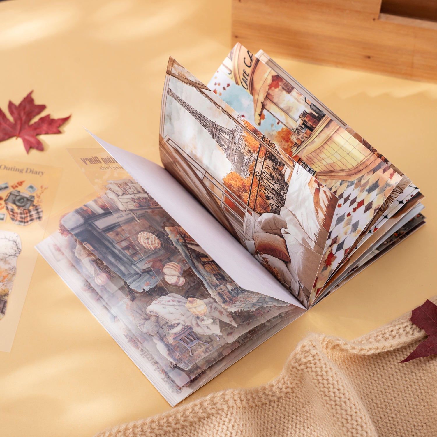 Paris's Autumn Sticker Book