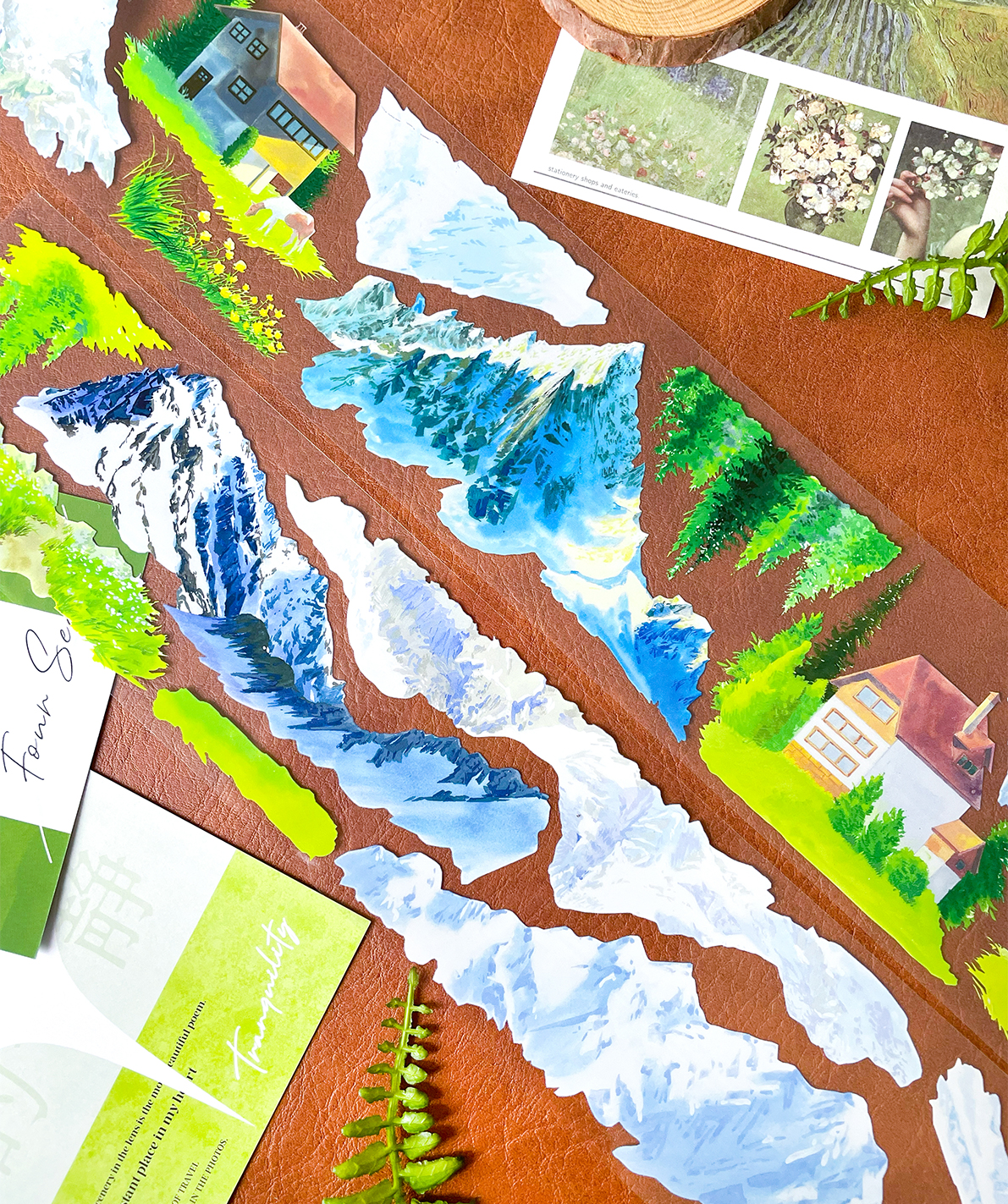 【NEW Studio】Mountain Peak Landscaping Tape