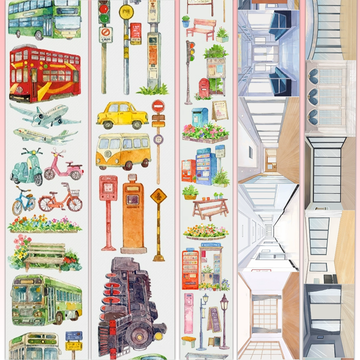 【MZJ】City Transport and Building Landscaping Tape