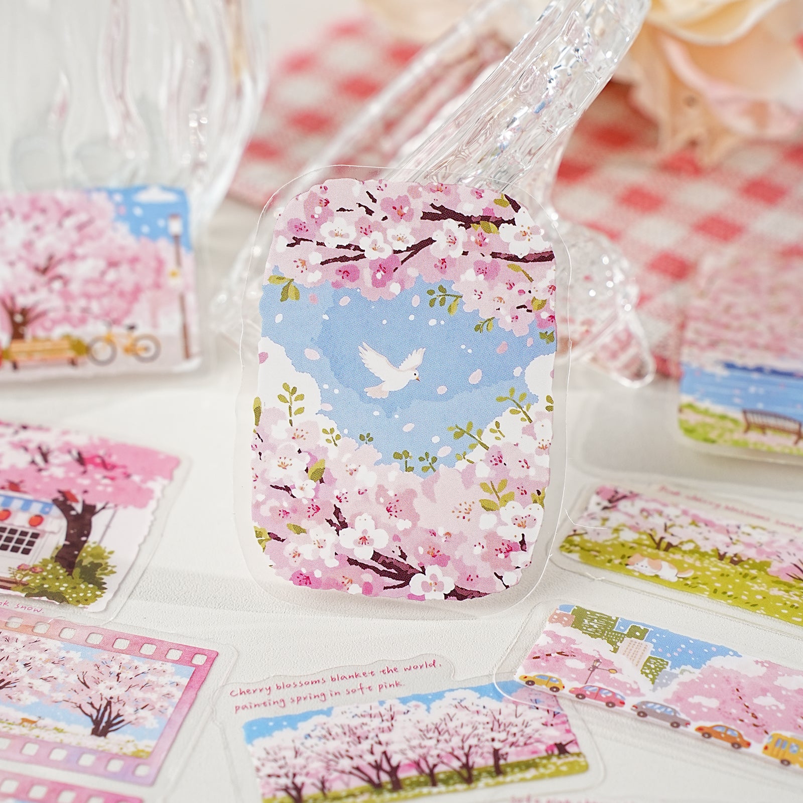Having Traversed Mountains and Rivers PET Sticker for journaling and scrapbooking