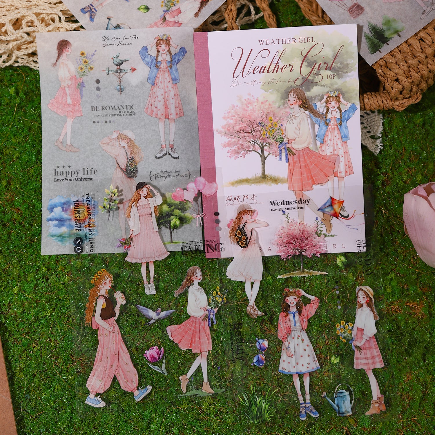 Weather Girl Sticker Books