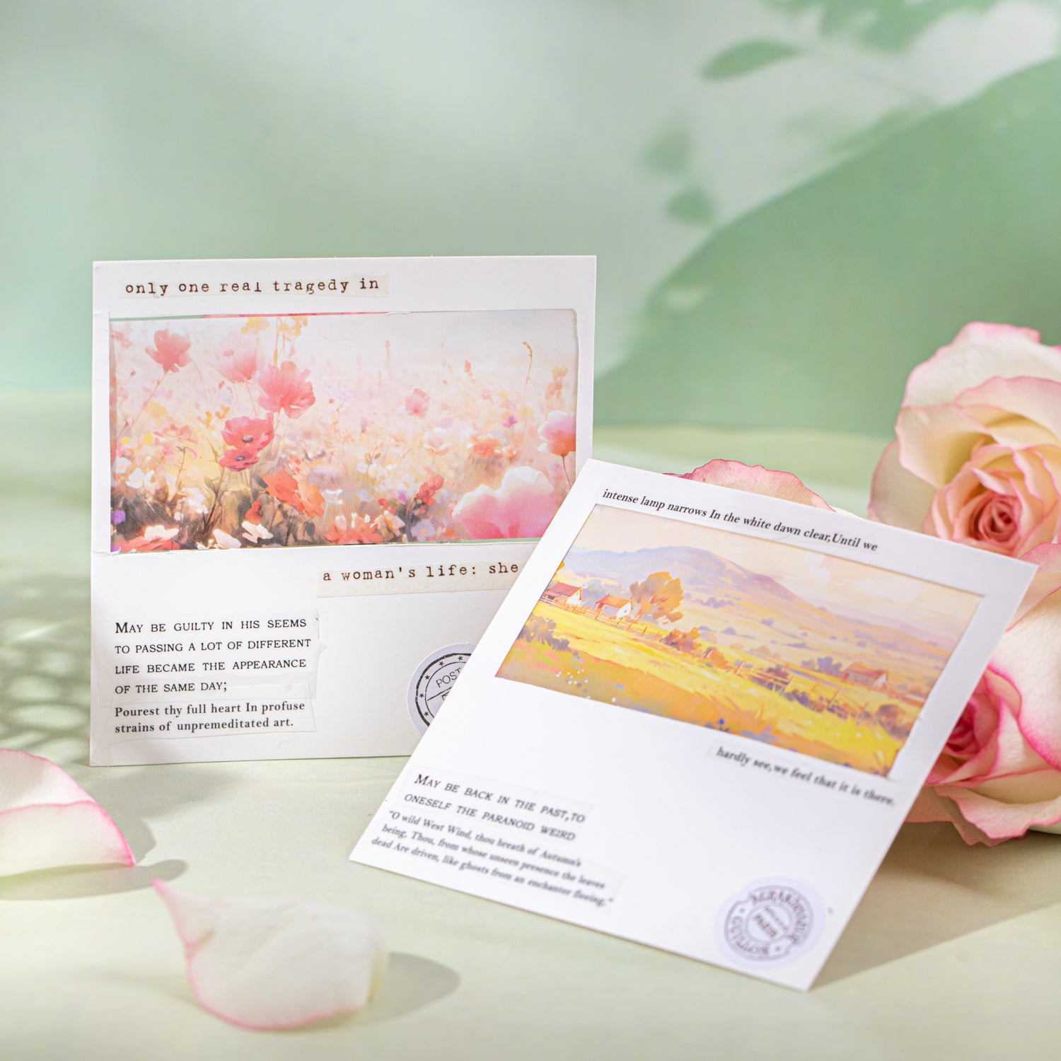 Beautiful Scenery in Memory Sticker Book