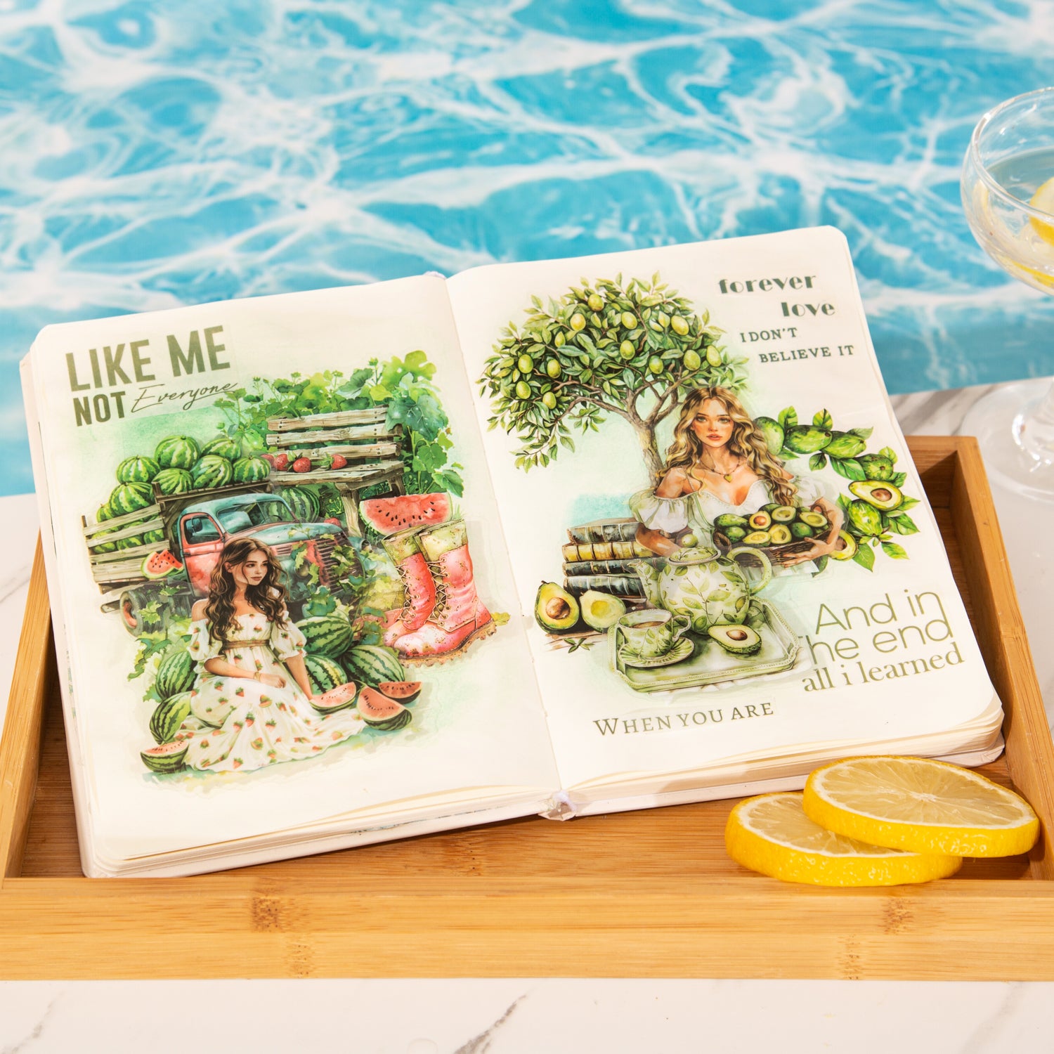 Colorful Summer PET Sticker