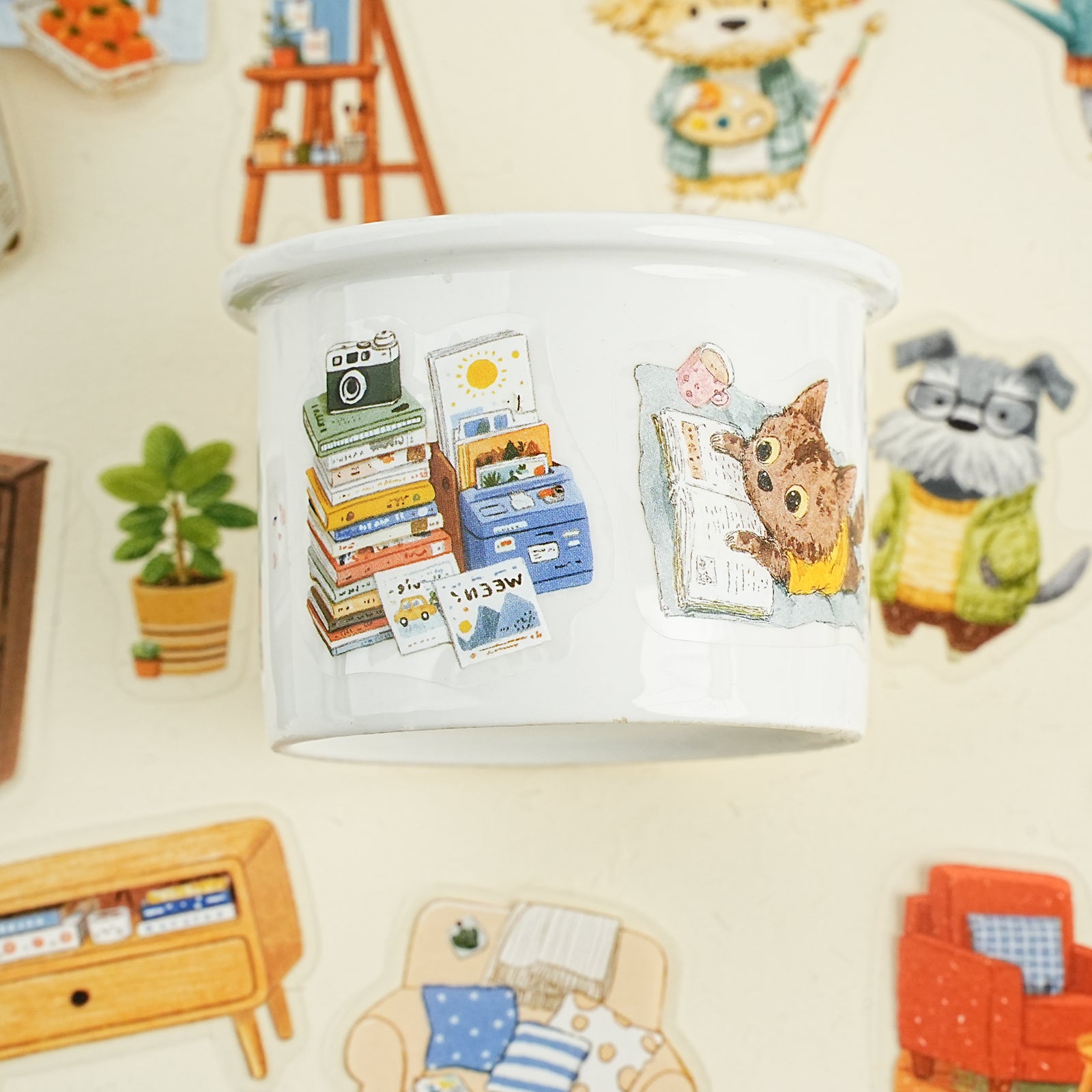 Whispers of the Home Sticker for journaling and scrapbooking