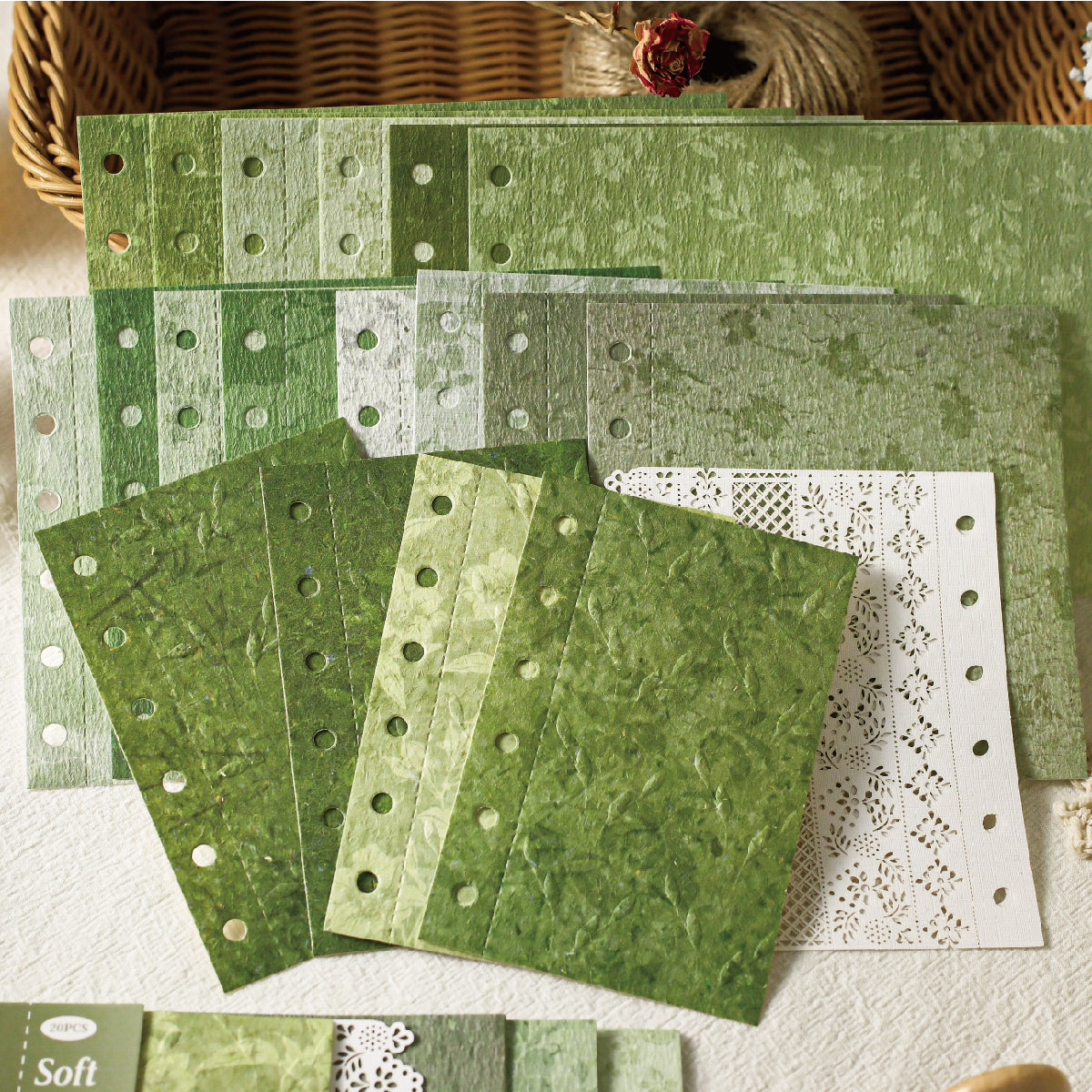 Soft Paper Hues Scrapbooking Paper For Scrapbooking and journaling