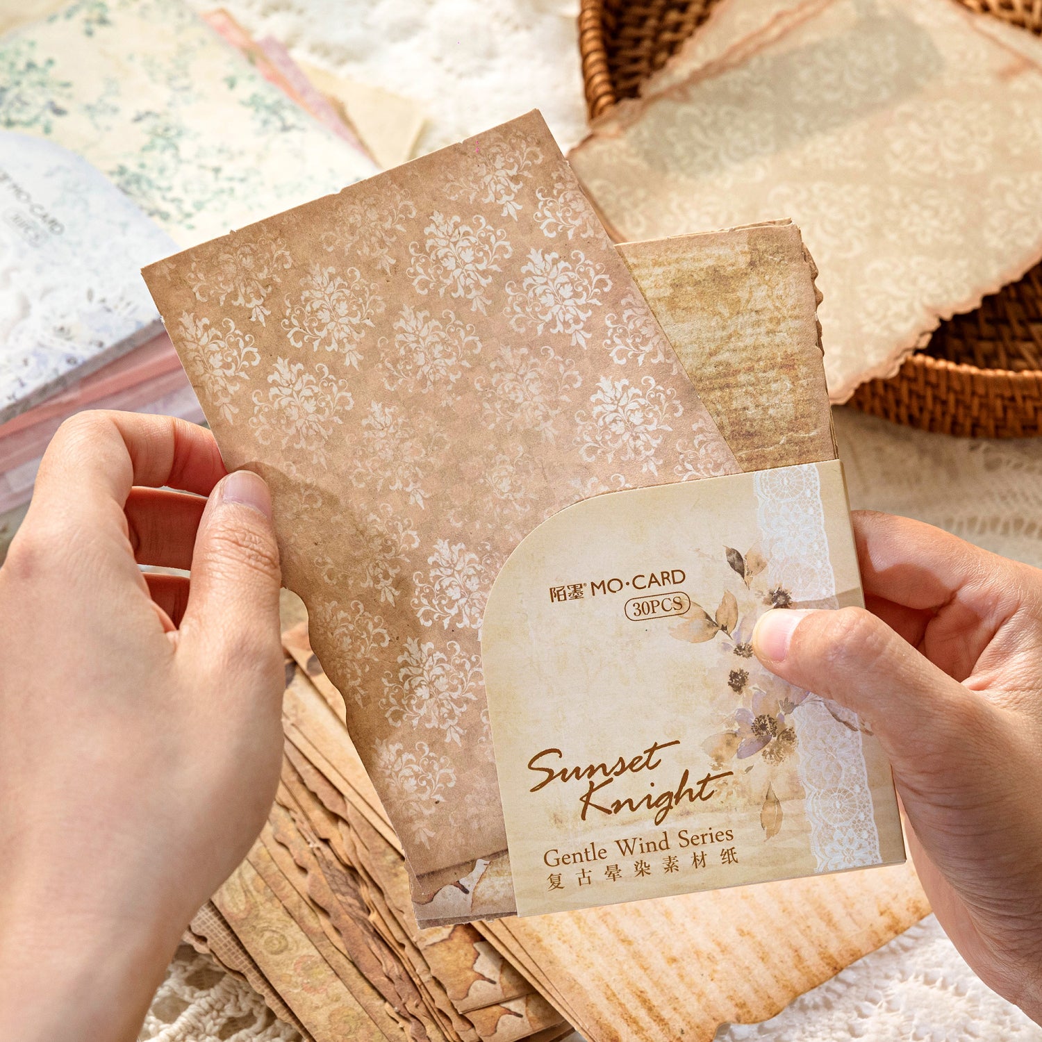 The Gentle Breeze Scrapbooking Paper decorative tape for journaling and scrapbooking