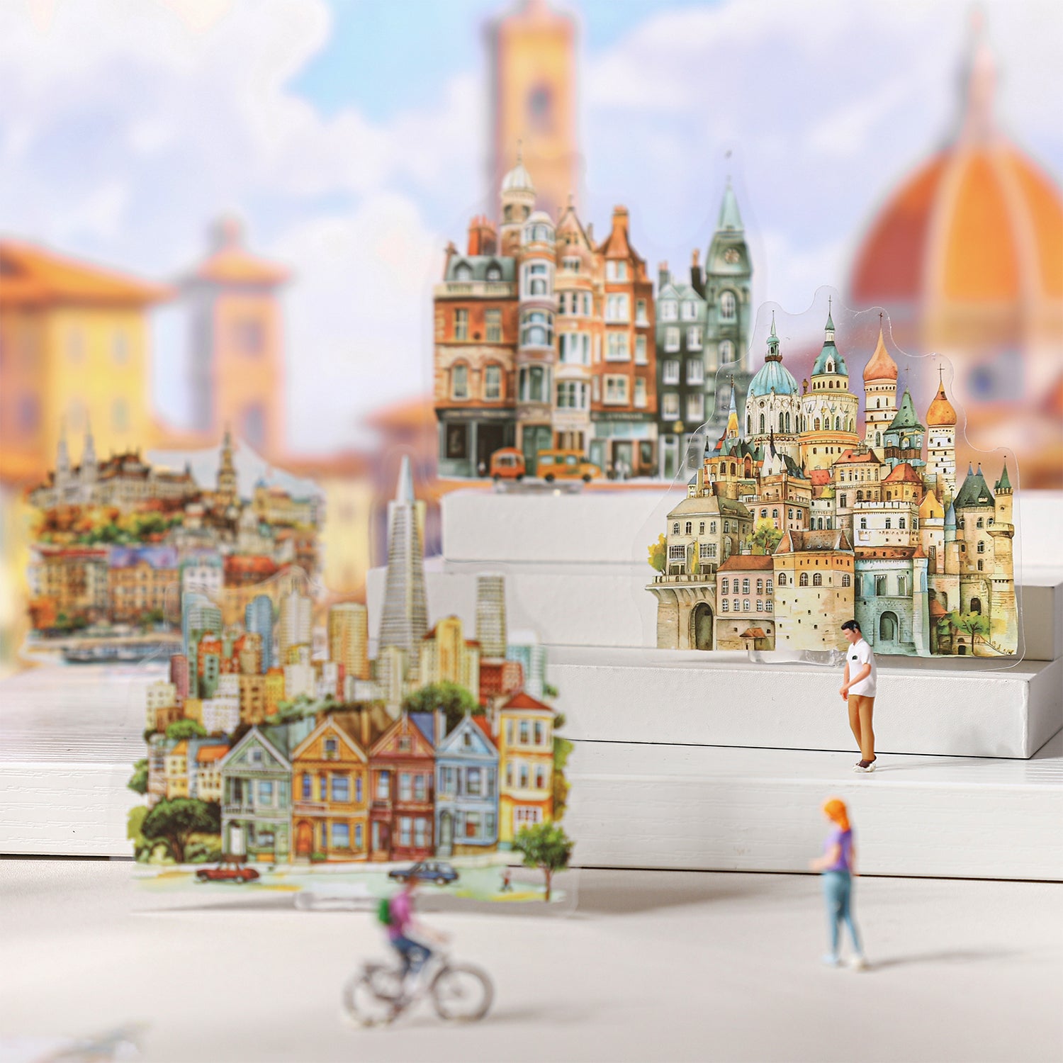 Colorful World PET Sticker