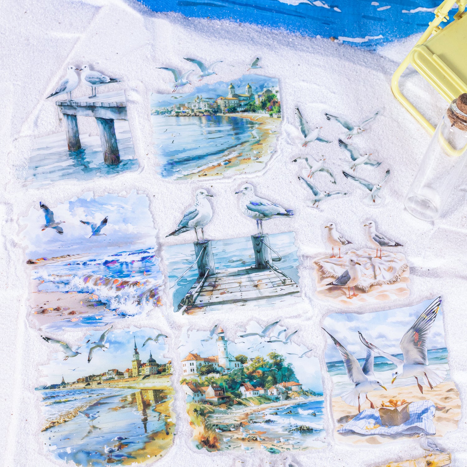 Let's See the Seagulls PET Sticker