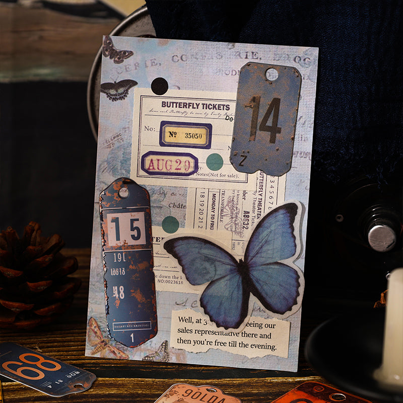 Digital Deconstruction Paper Sticker