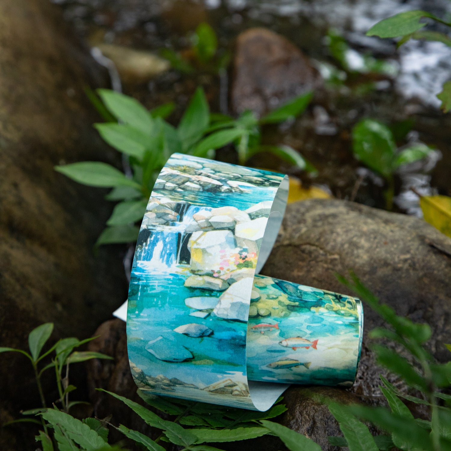 The Stream Whispers Softly Washi Tape