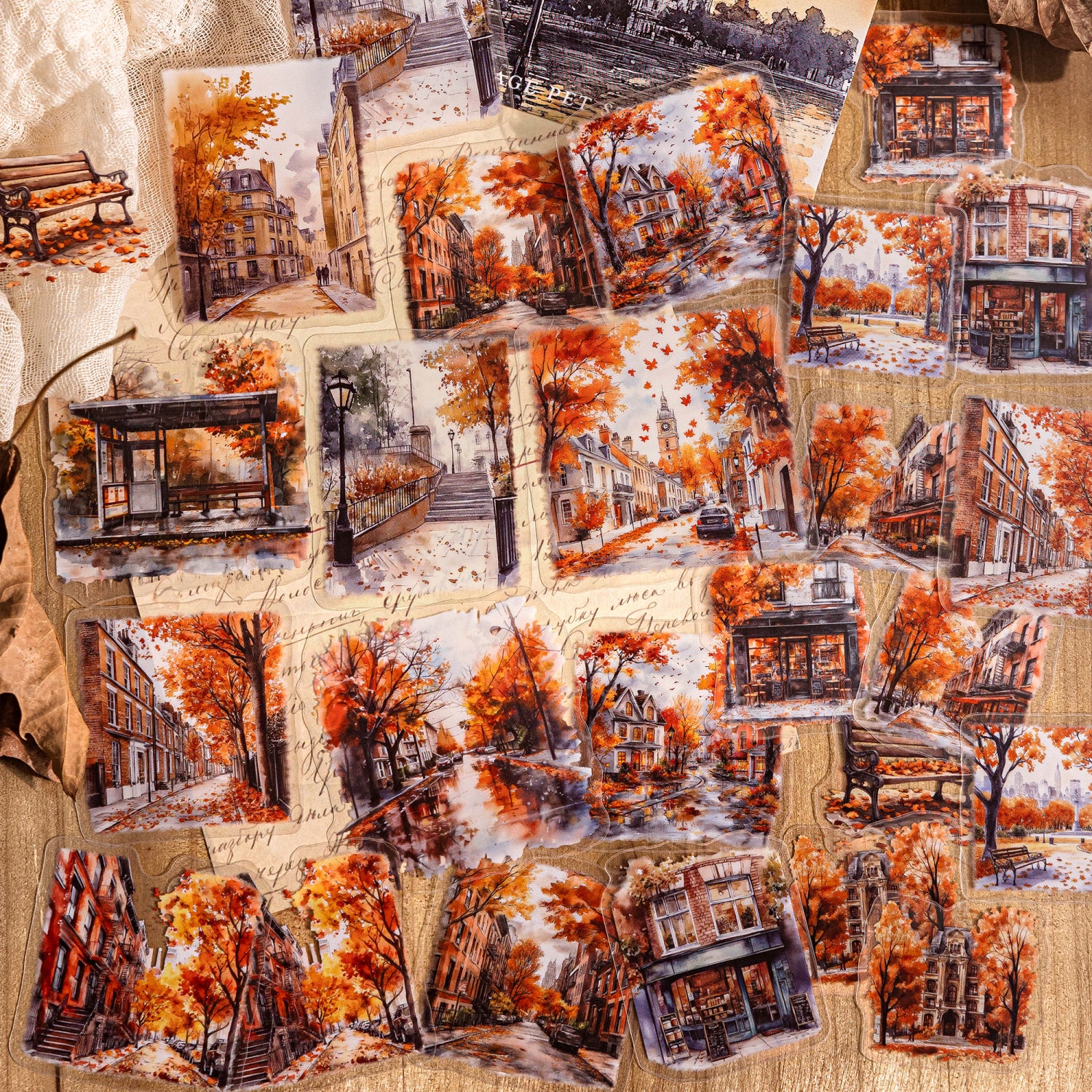 Life in Autumn PET Sticker