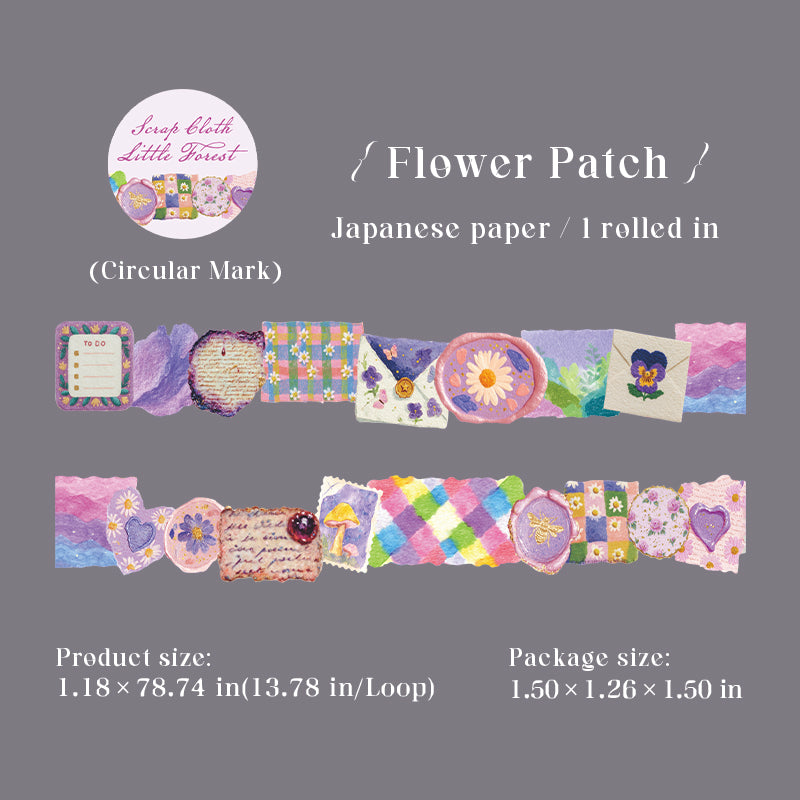 Patchwork Forest Washi Tape