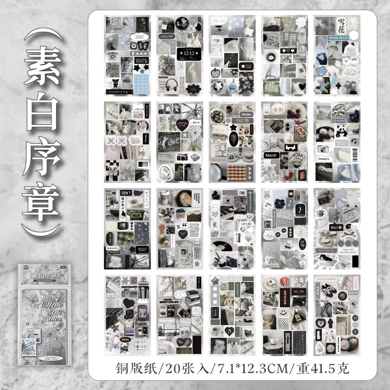 Misty Dream Series Sticker Book