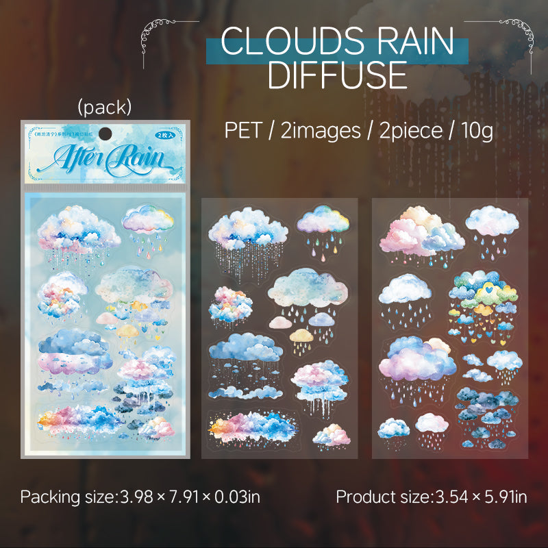 Qing Ning after the rain PET Sticker