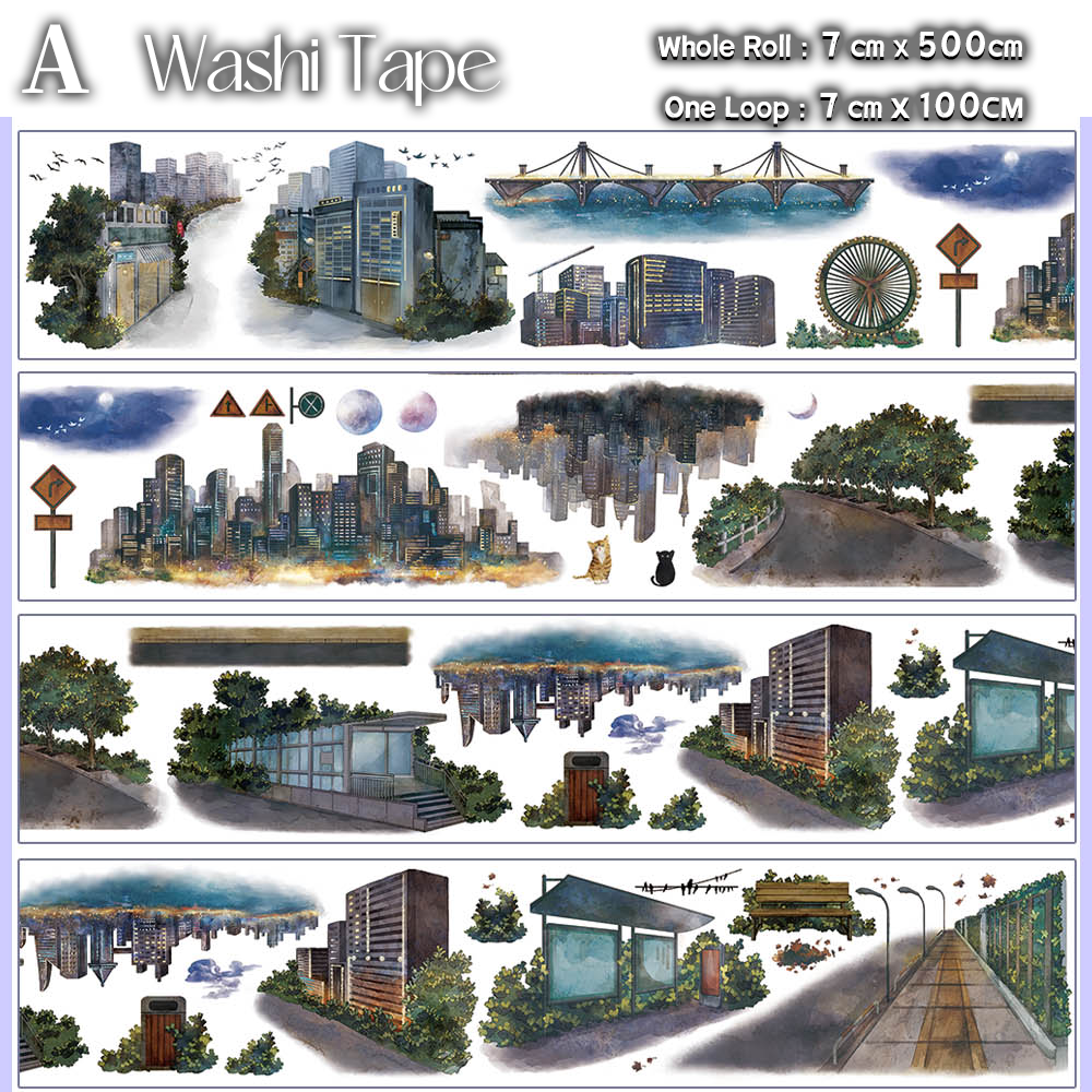 Rural City Landscape Tape(One Loop)