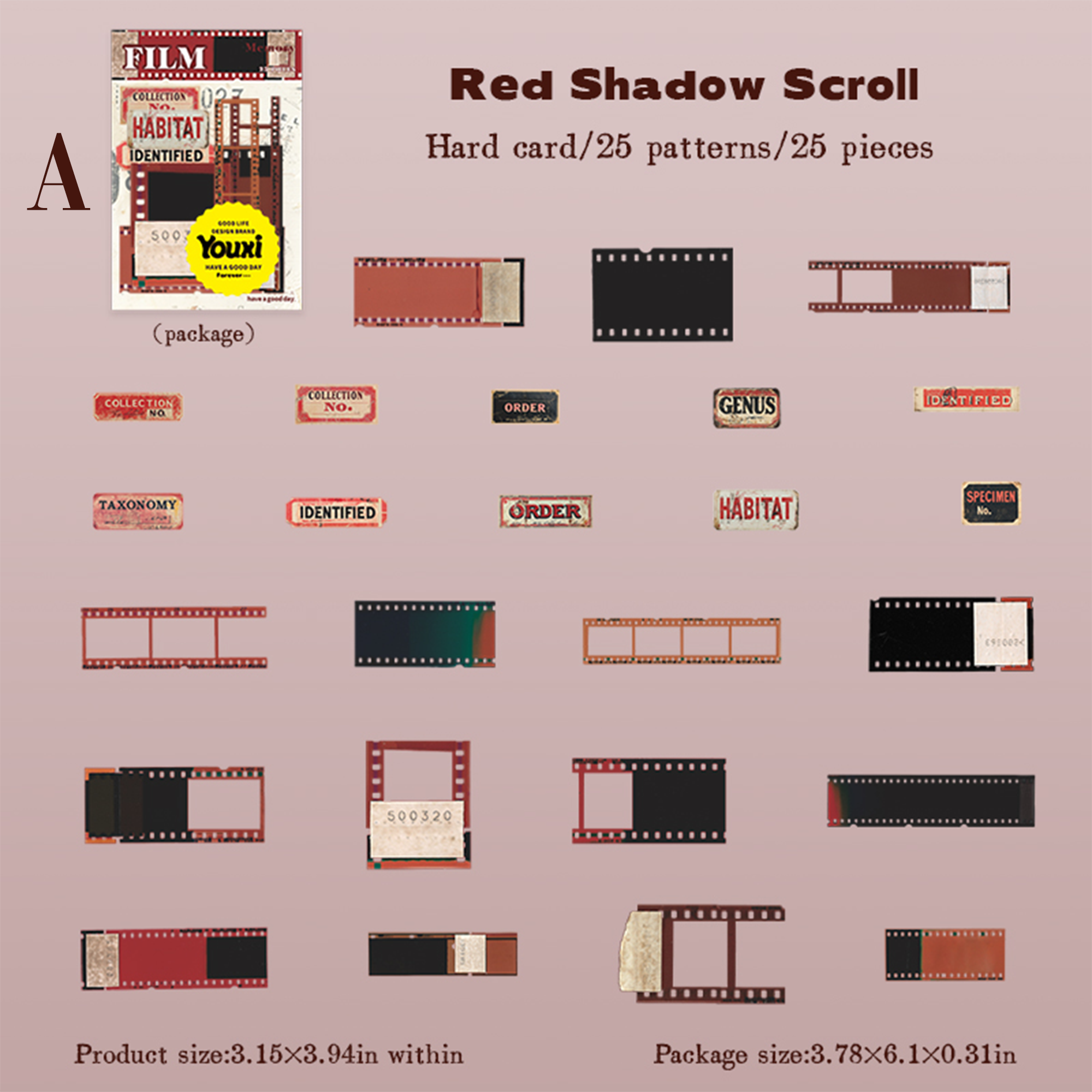 Forest Travel Notes Paper Sticker