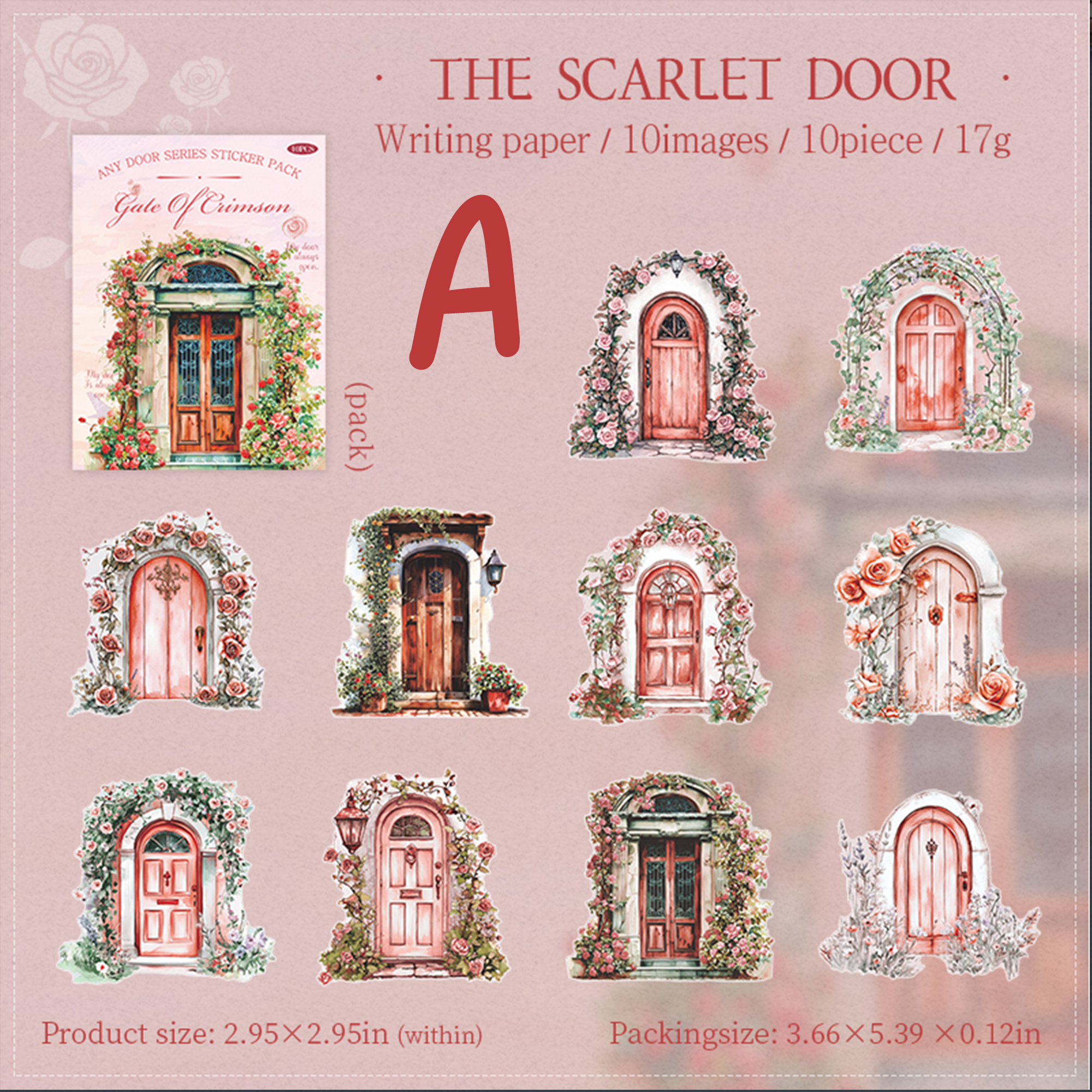 Arbitrary Gate Writing Paper Sticker