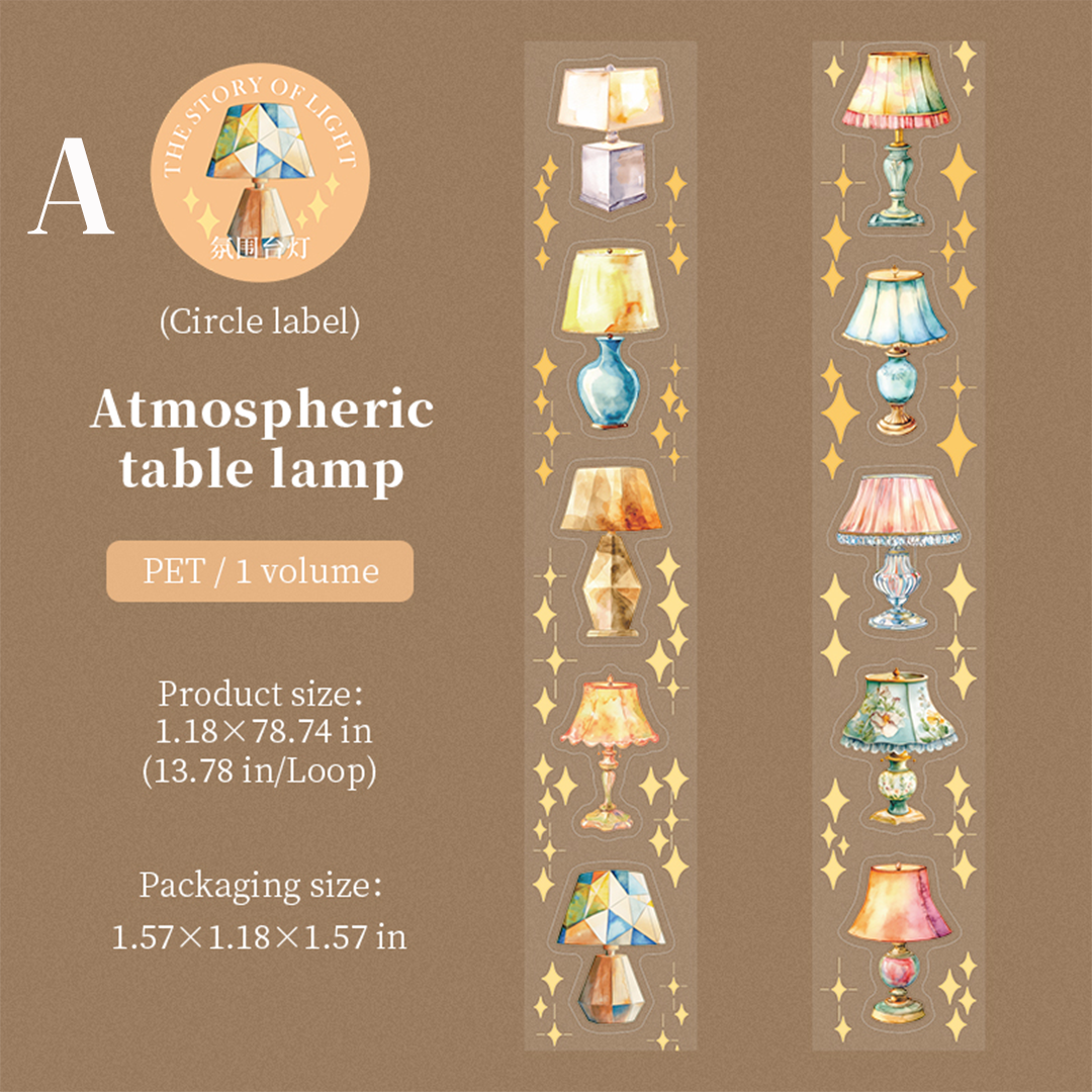 The Story of Light Pre-cut PET Tape