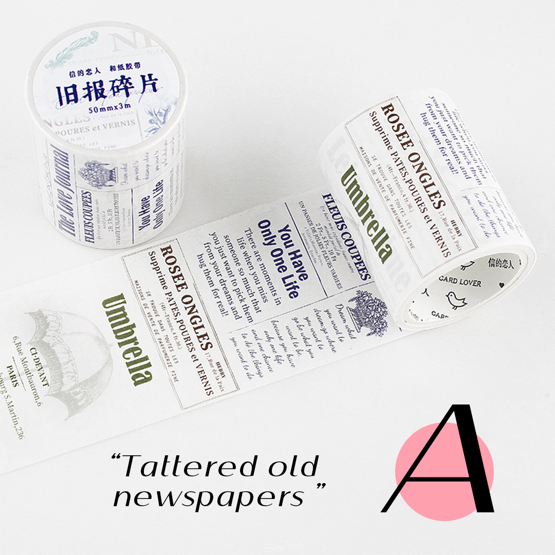 Memoirs of Time series Washi Tape