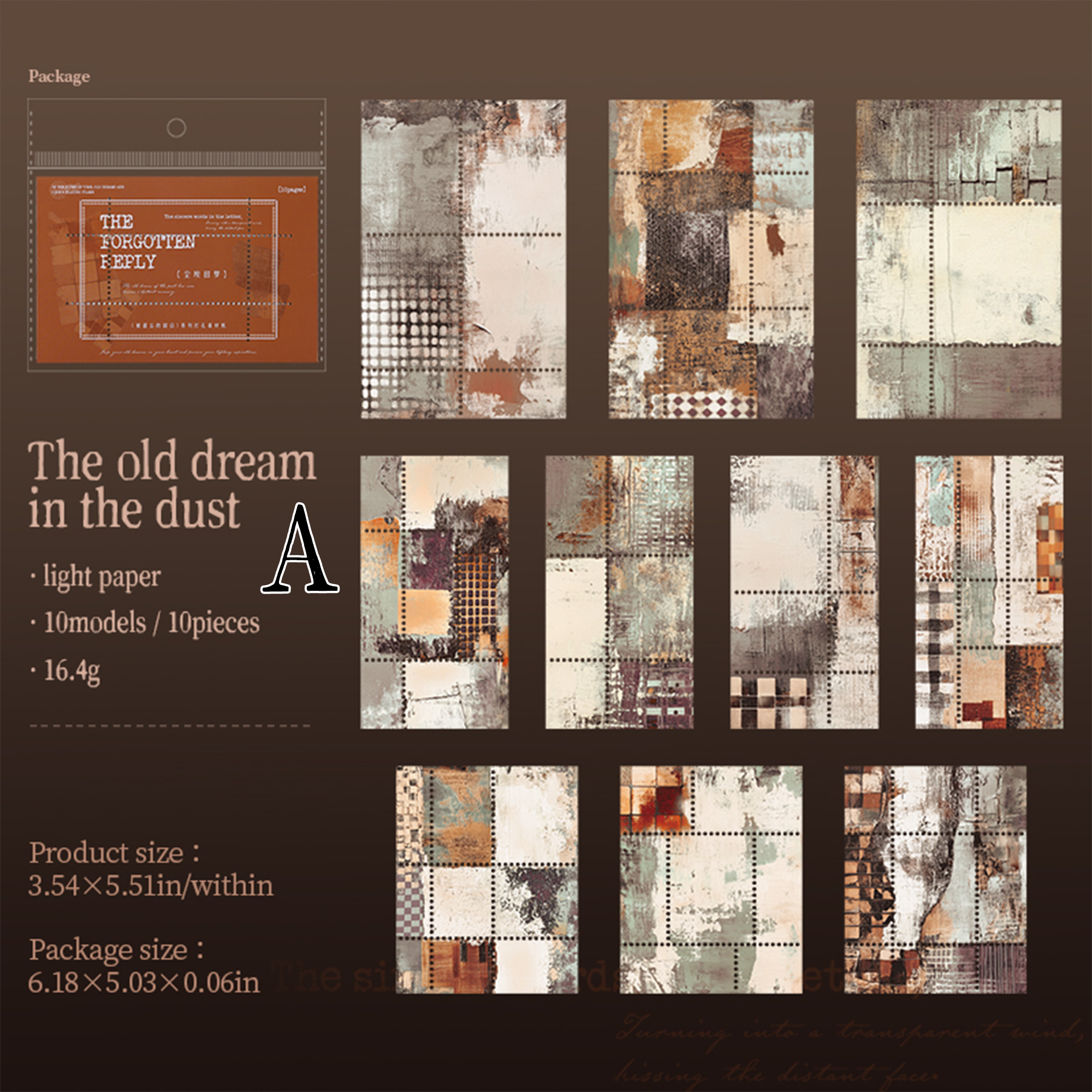 The Forgotten Reply Scrapbooking Paper