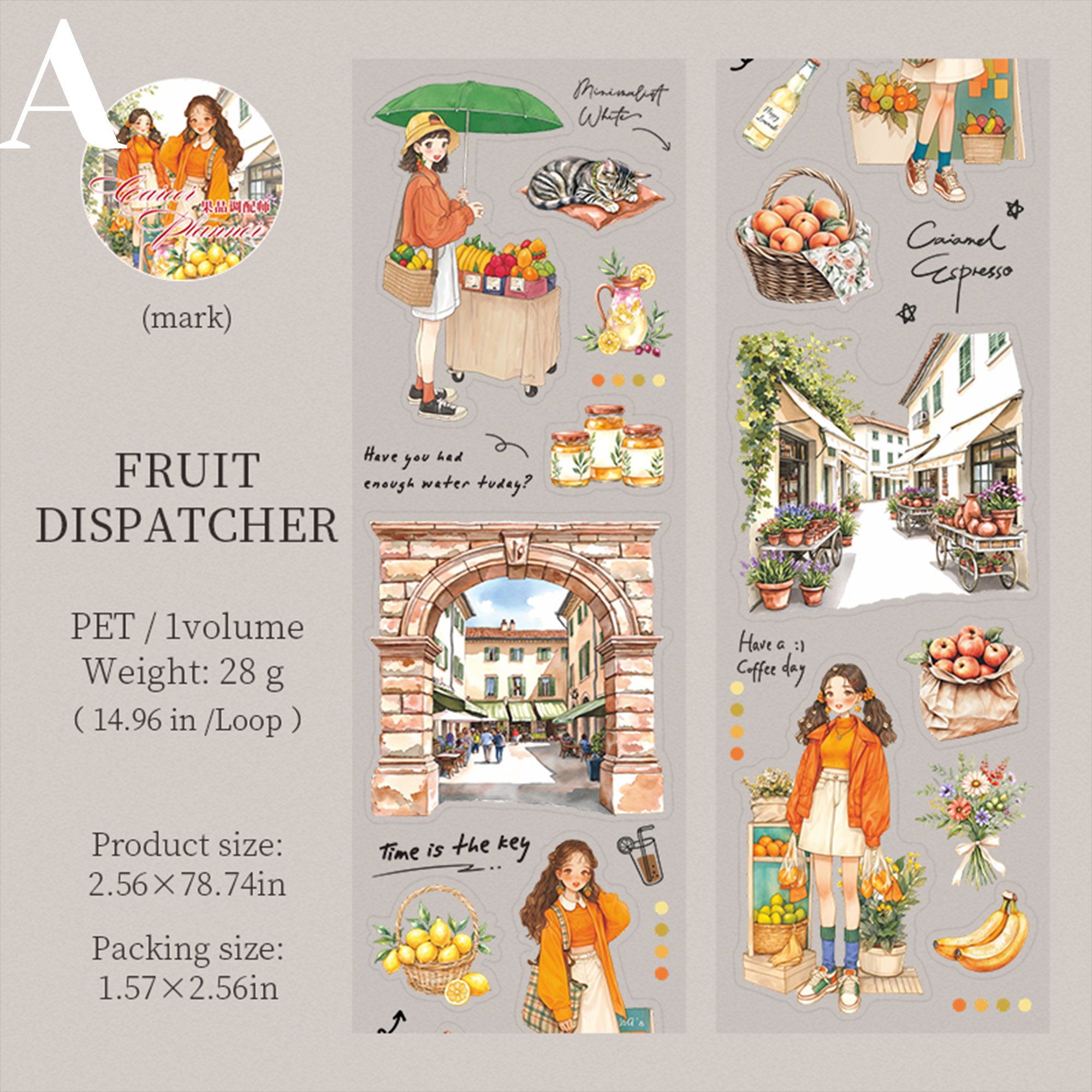 Life Planner PET Tape