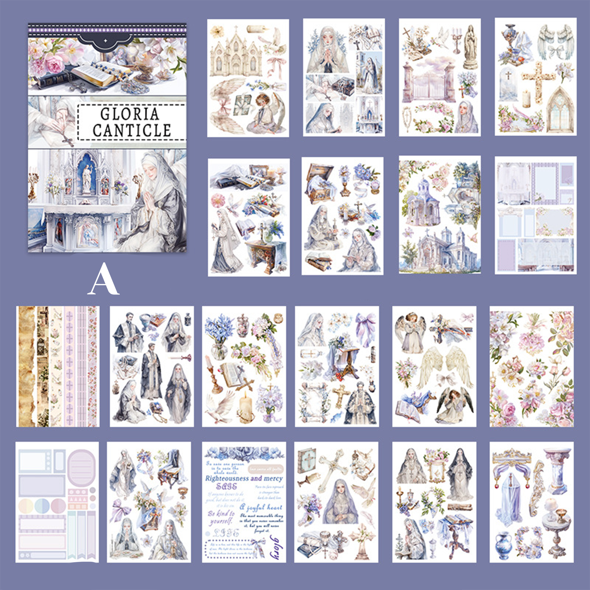 Vintage Sticker Book Vol.19