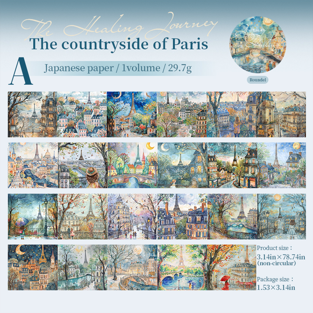 The Healing Journey Washi Tape