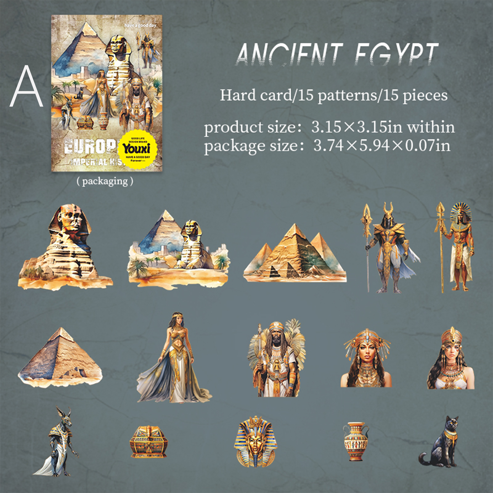 European Imperial History Sticker