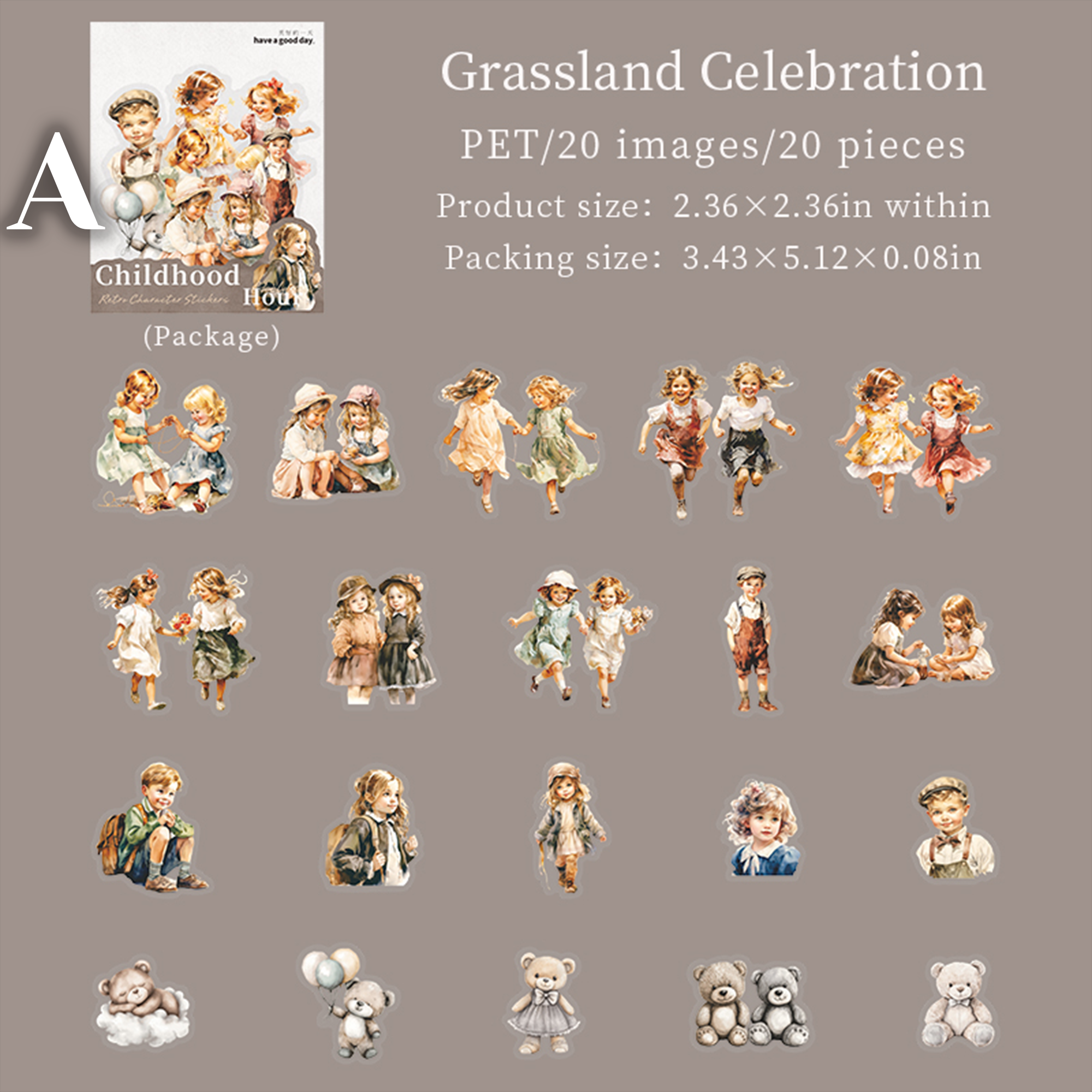 Childhood Hour PET Sticker