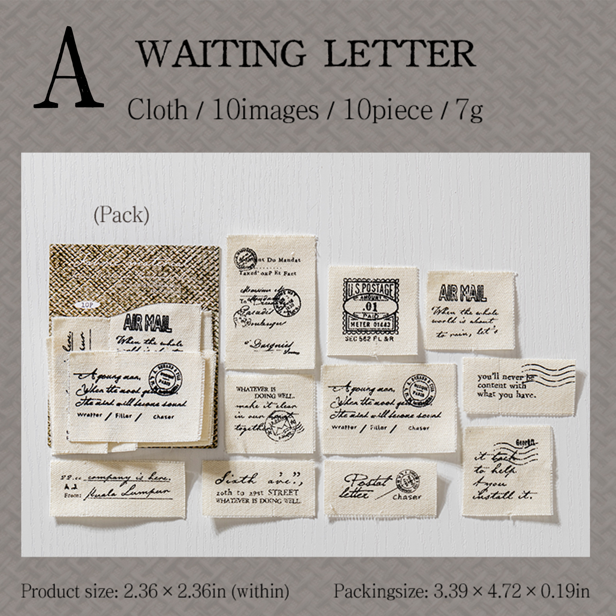 Cloth Workshop Scrapbooking Cloth