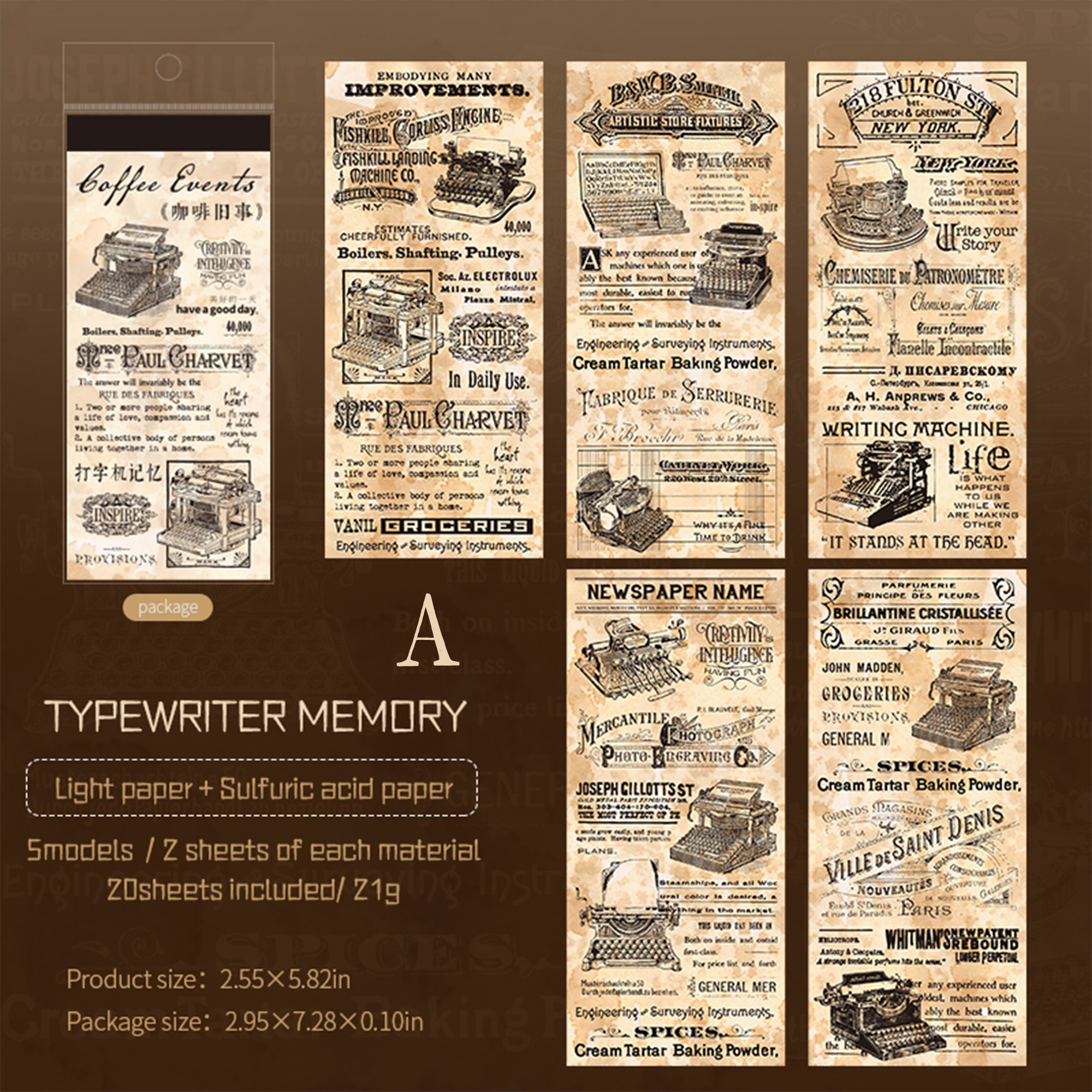 Coffee Old Stories Memo Pad