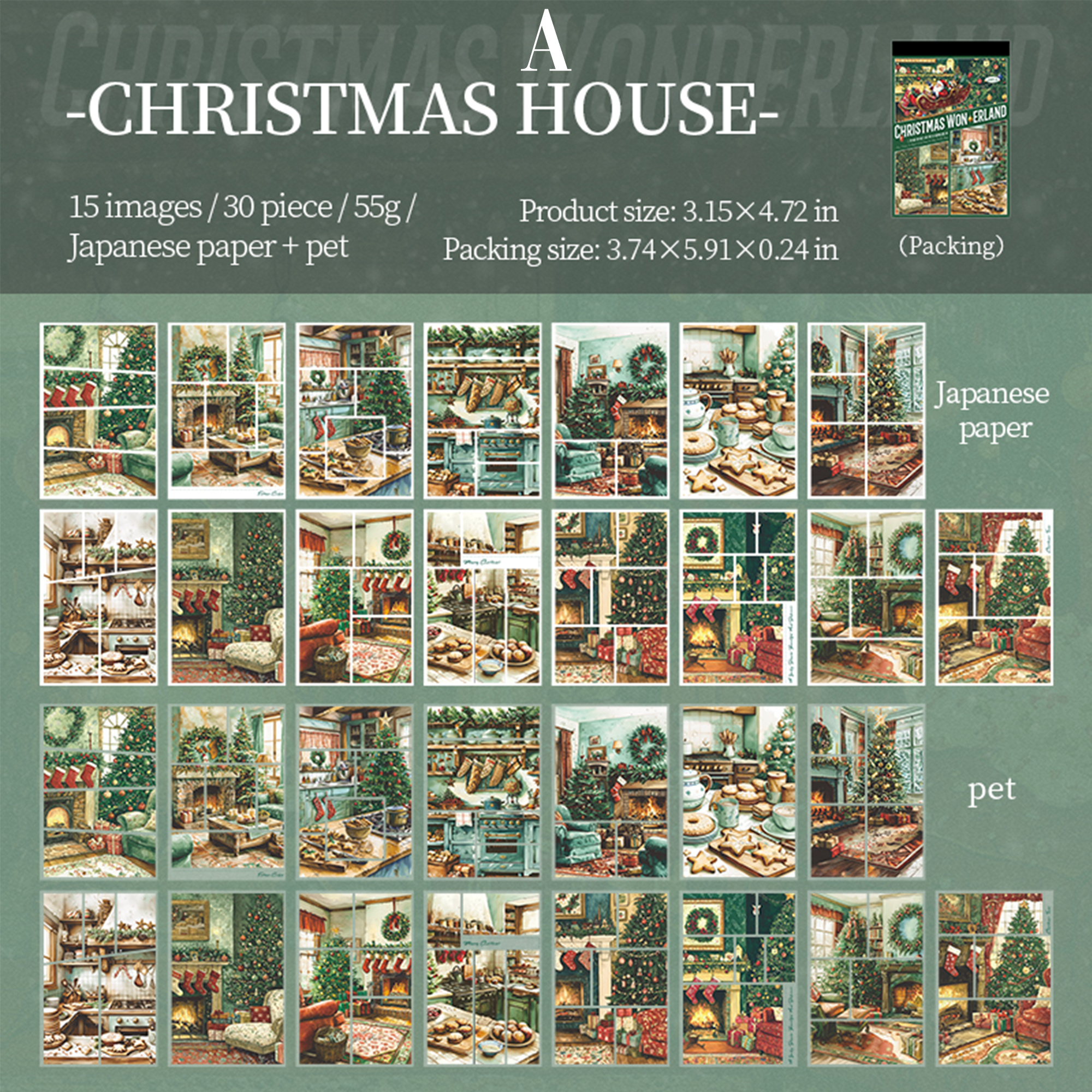 Christmas Wonderland Sticker Book