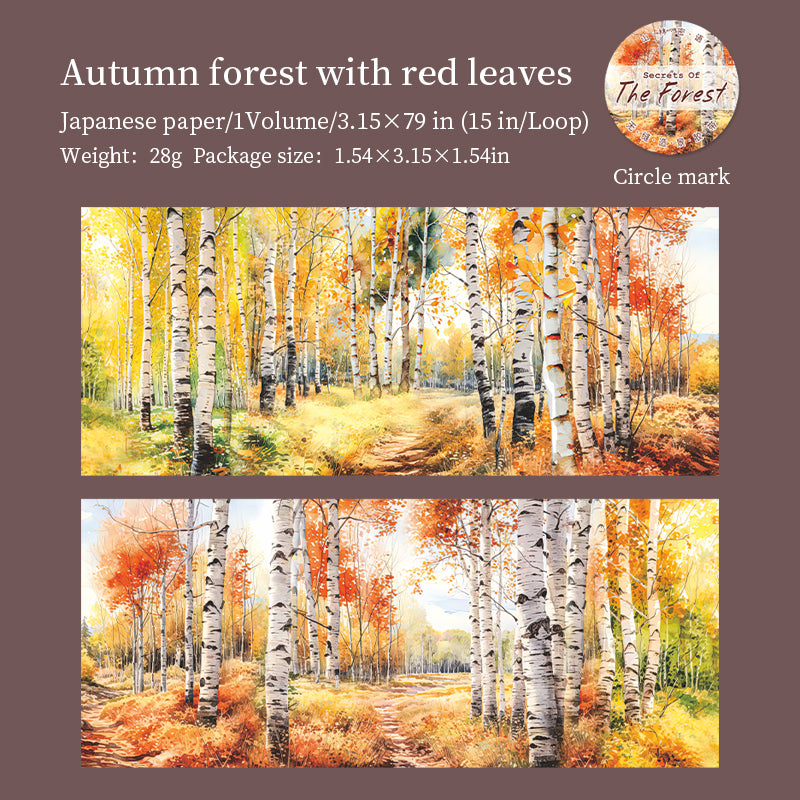 Secrets of the forest Washi Tape