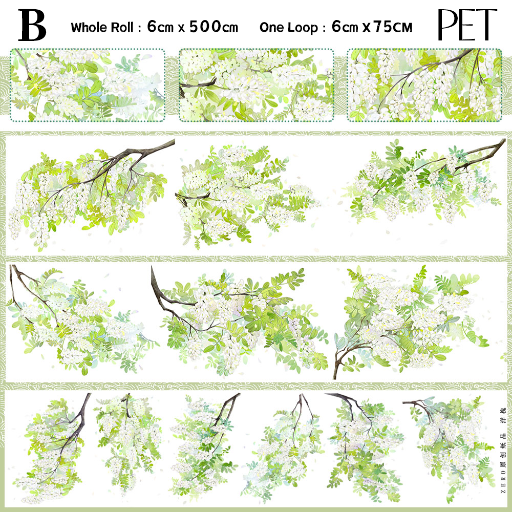 The branches of the Trees PET Tape