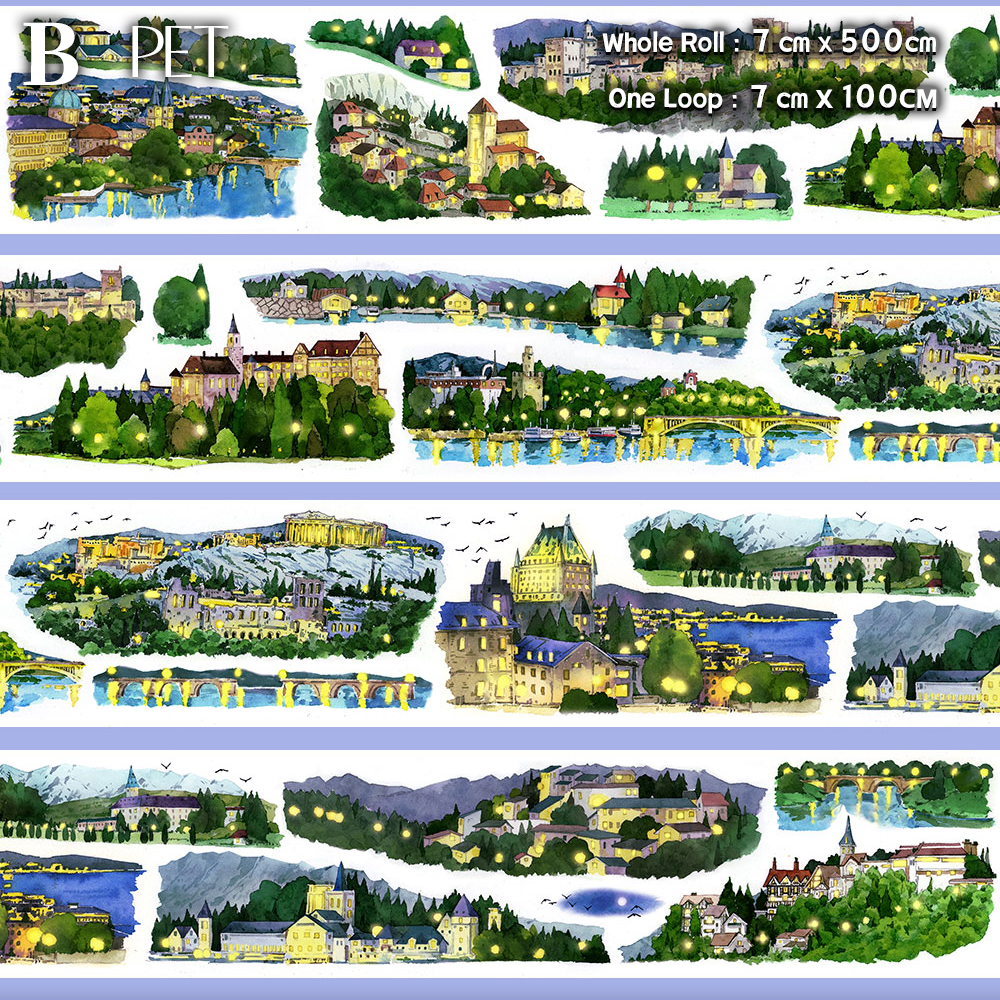 Rural City Landscape Tape(One Loop)