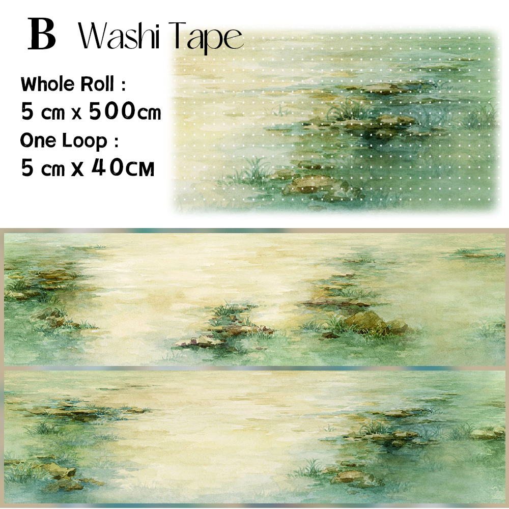 Sky/River/Countryside Landscaping Tape (20 Styles)