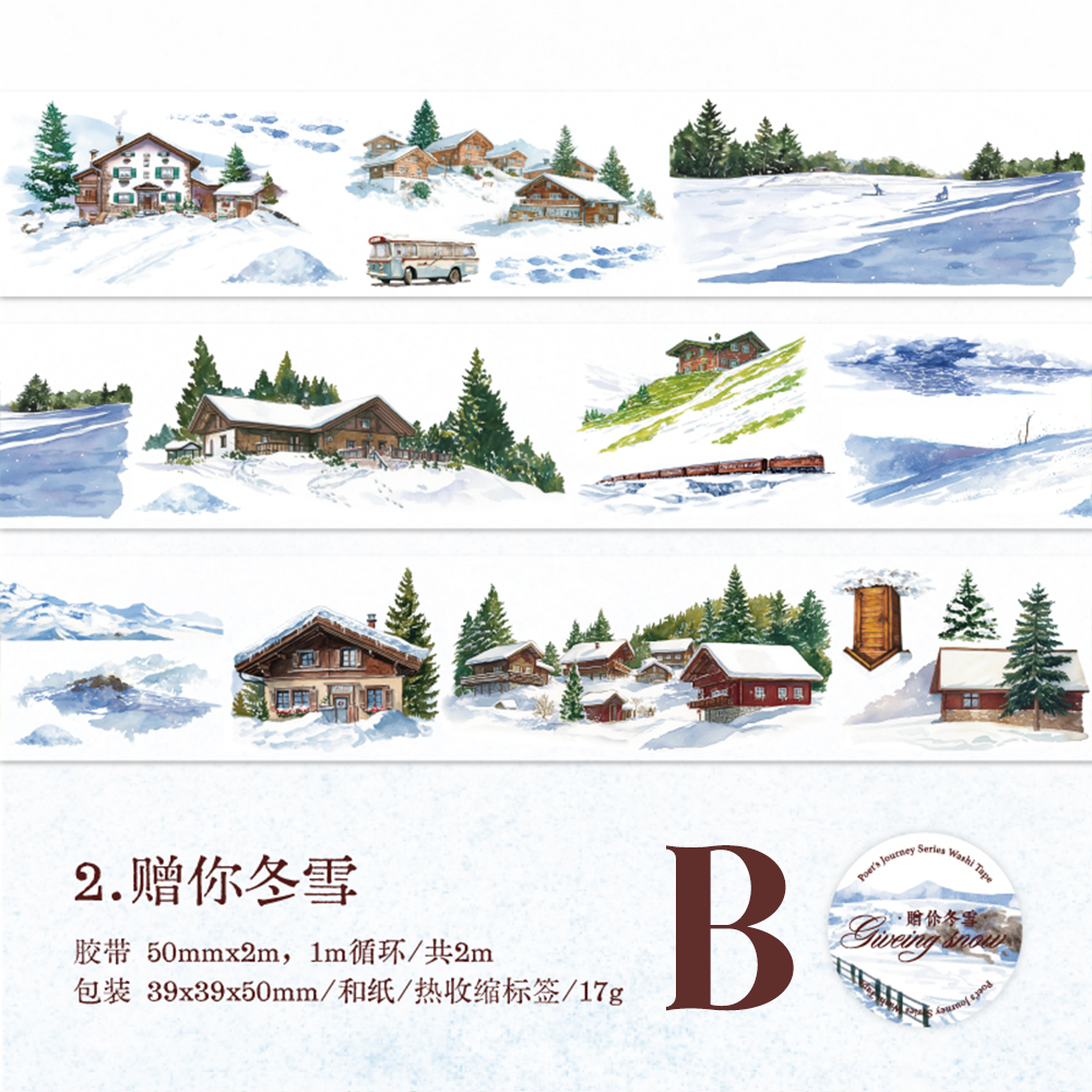 Poet's Journey Washi Tape