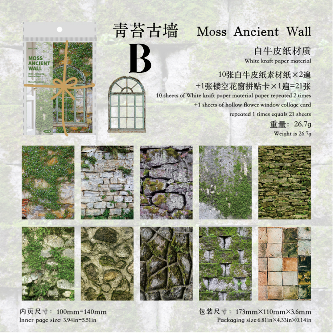 Natural Landscape Series Scrapbook Paper