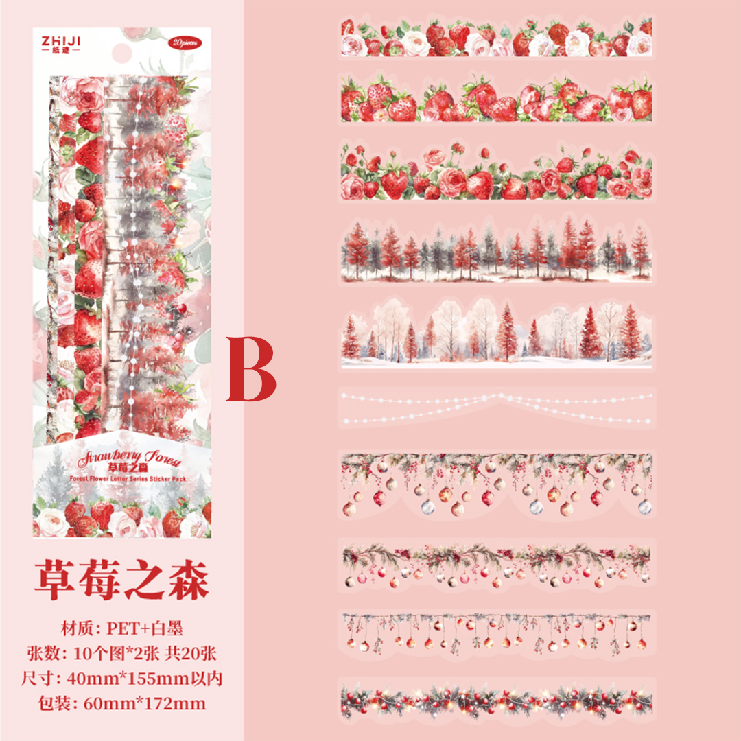 Forest Flower News PET Sticker