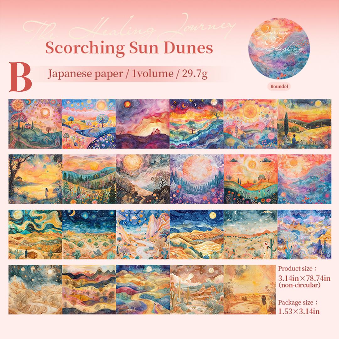 The Healing Journey Washi Tape