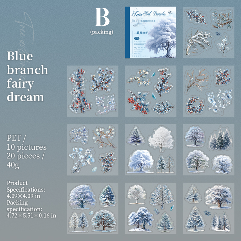 Tree and Branch Sticker Books