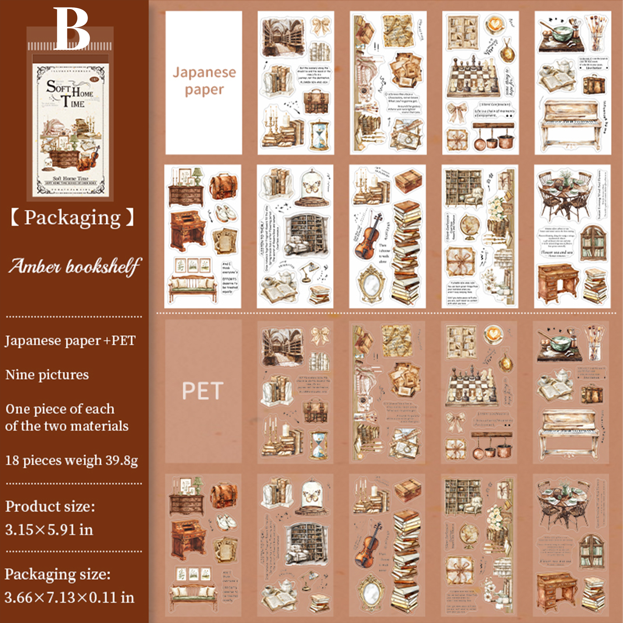 Soft Home Time Sticker Book