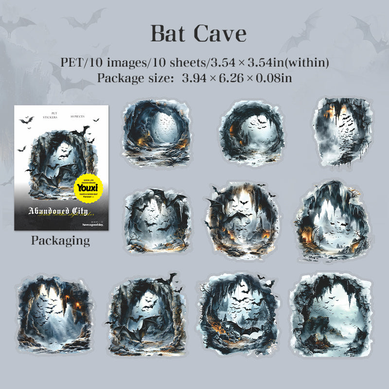 Abandoned City PET Sticker