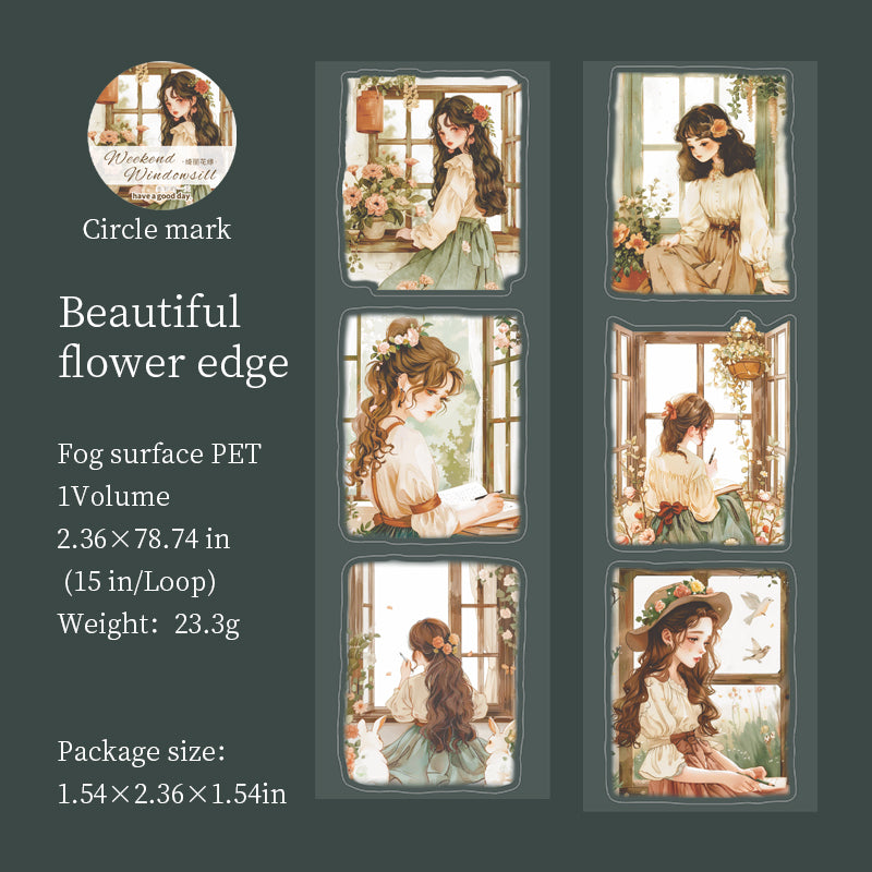 Weekend Windowsill PET Tape