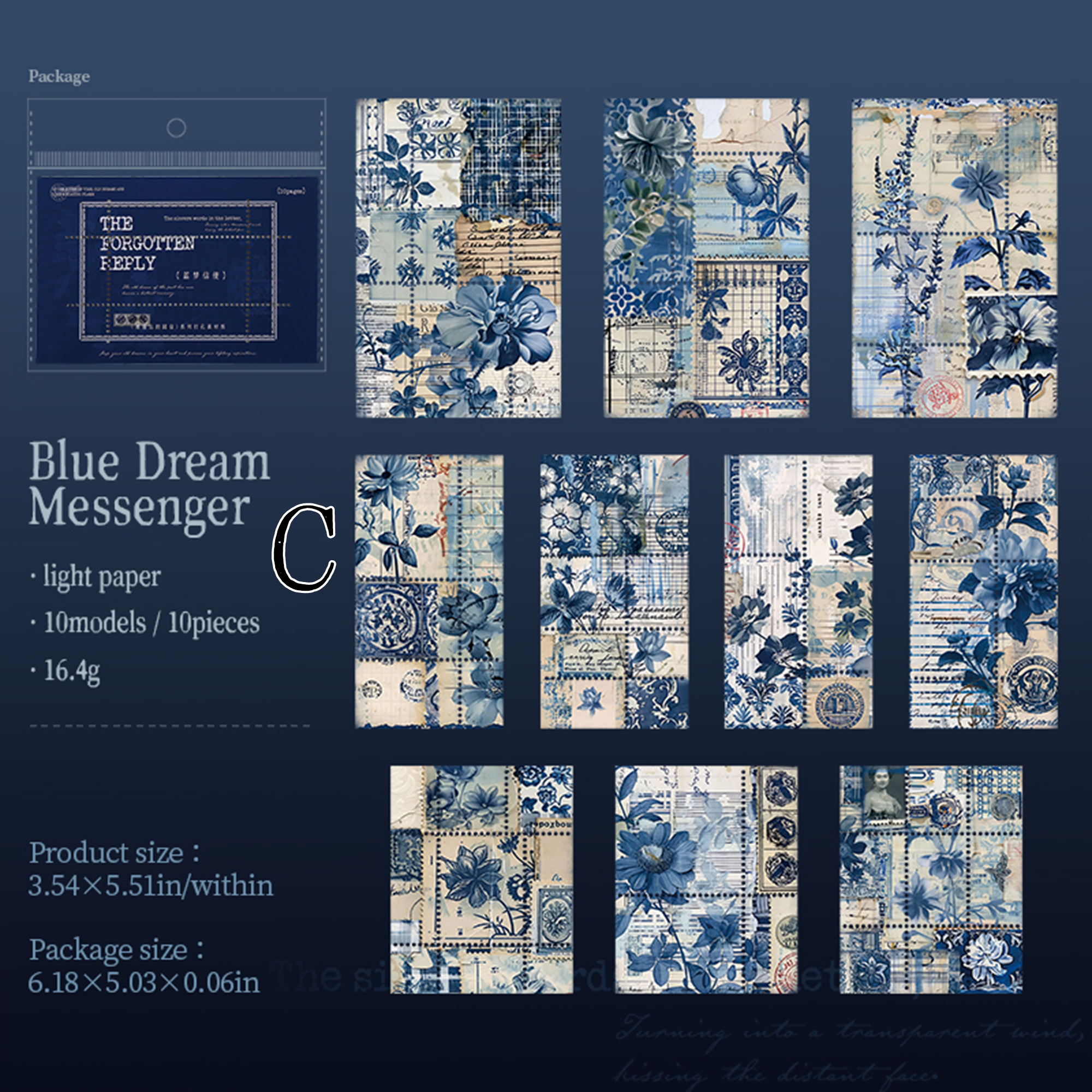 The Forgotten Reply Scrapbooking Paper