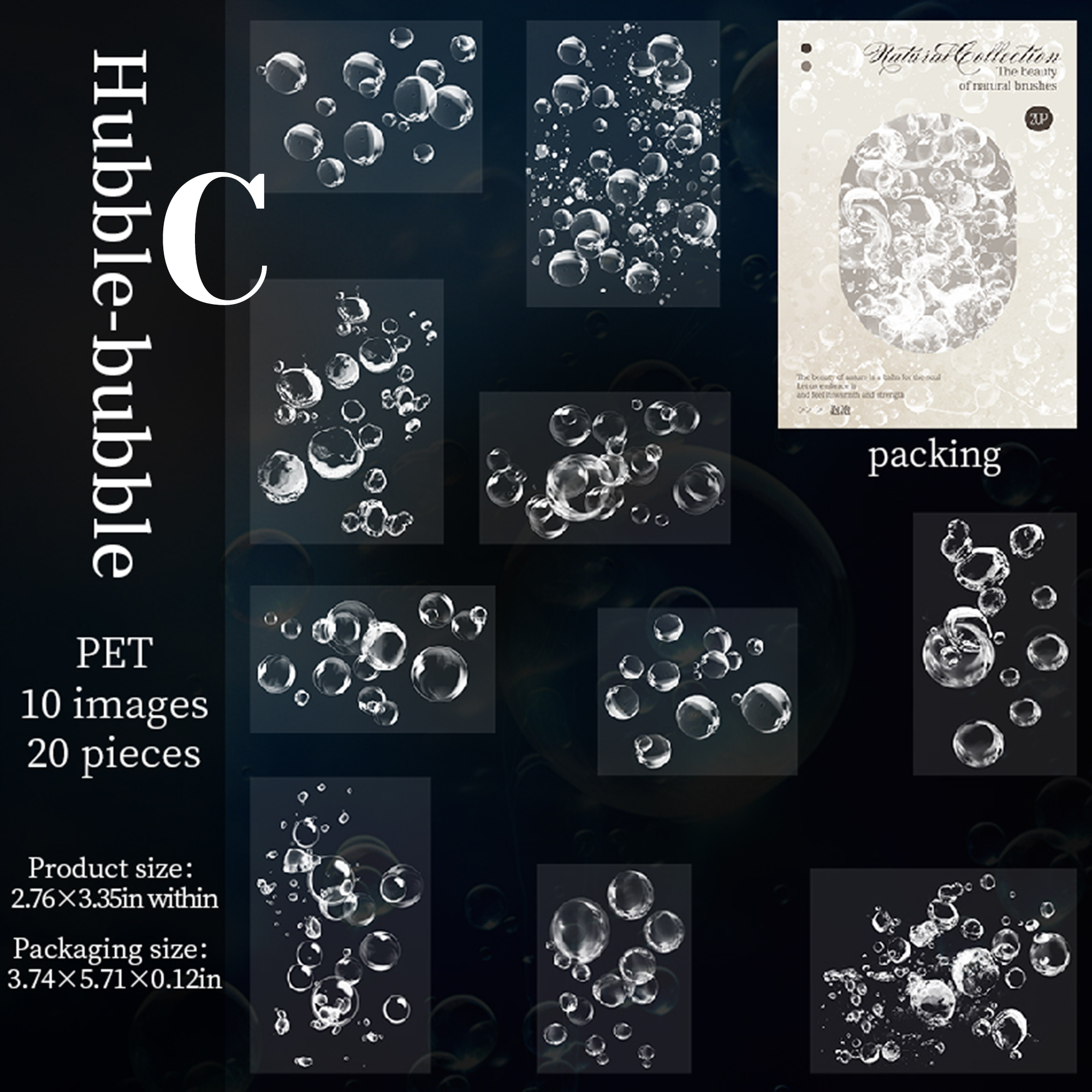 Natural Collection PET Sticker