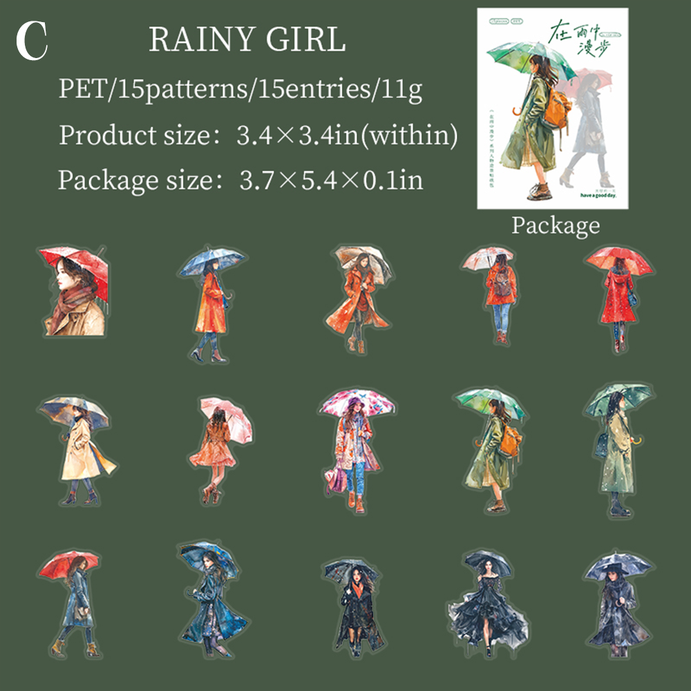 Walk In The Rain Sticker