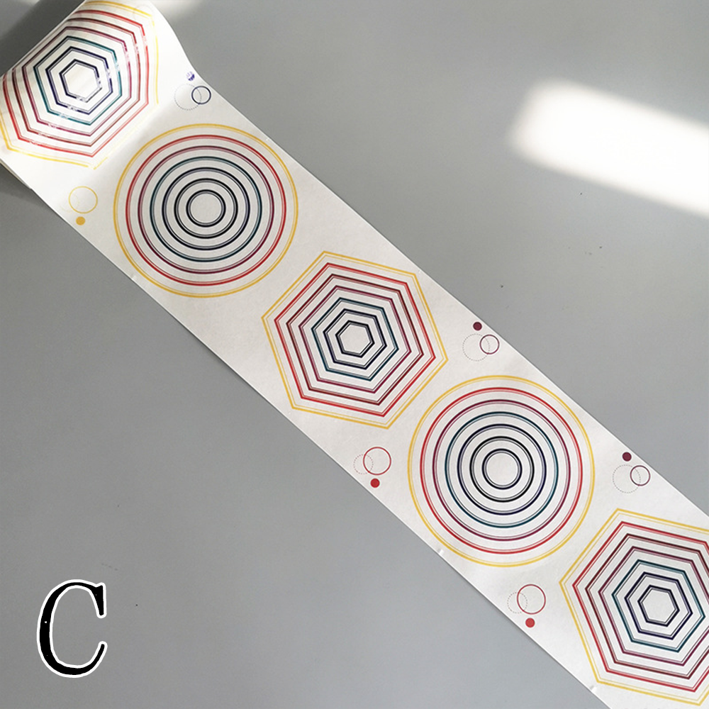 Basic Border Pre-cut Washi Tape