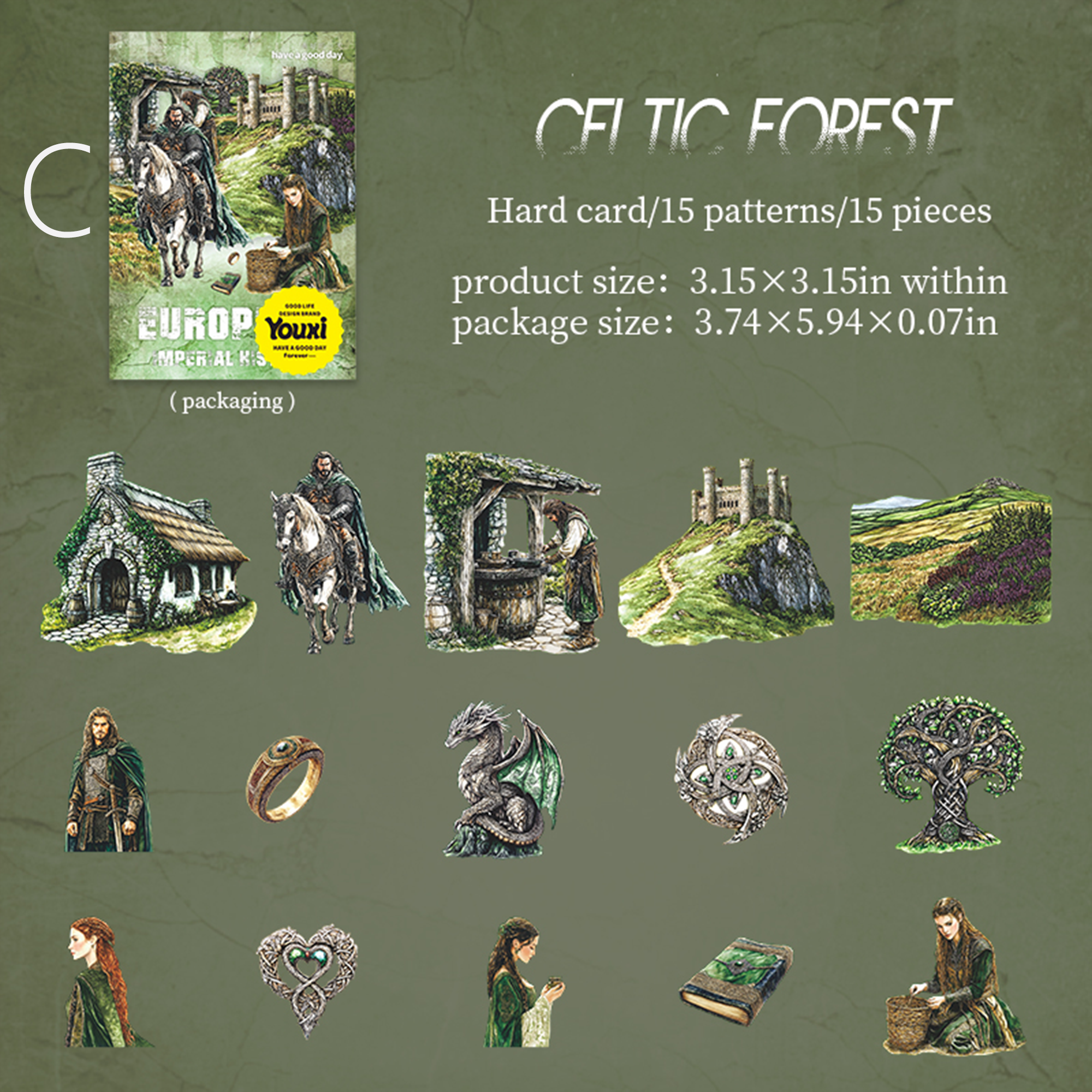 European Imperial History Sticker